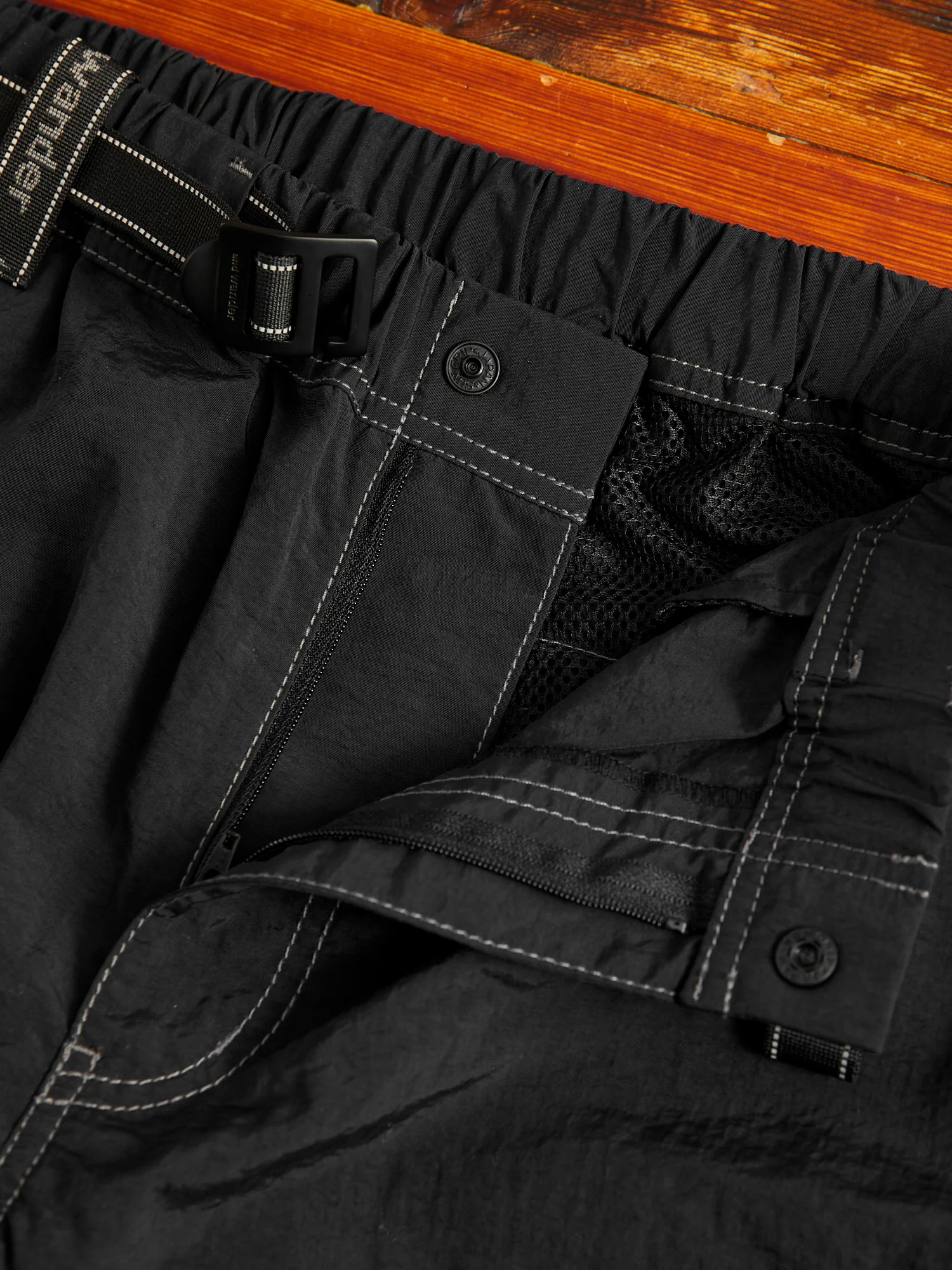 Ny Tafetta Hiker Pants in Black - Image 6
