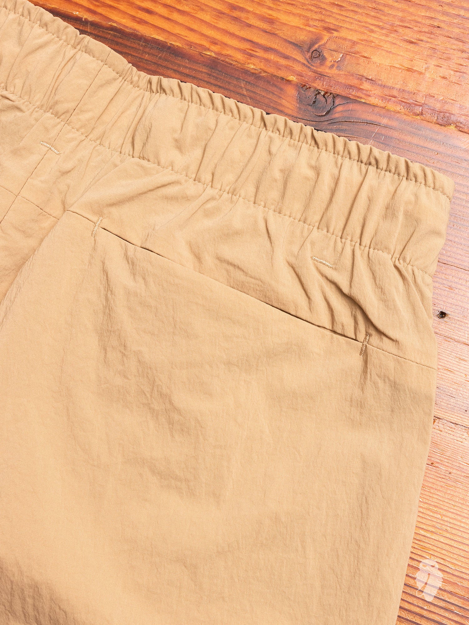 Nylon Sarouel Pants in Khaki - Image 10