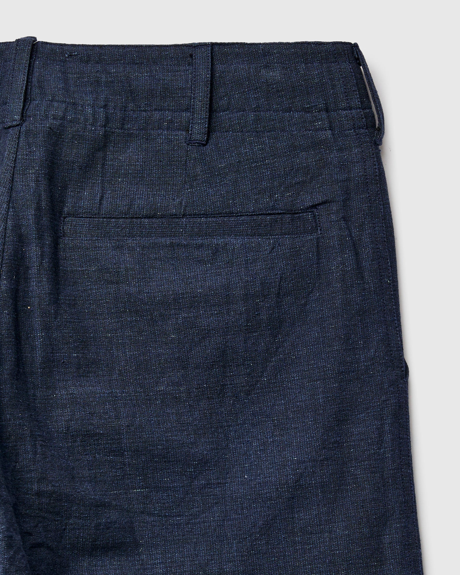 Obelisk Pants in Iron Indigo Canvas - Image 3