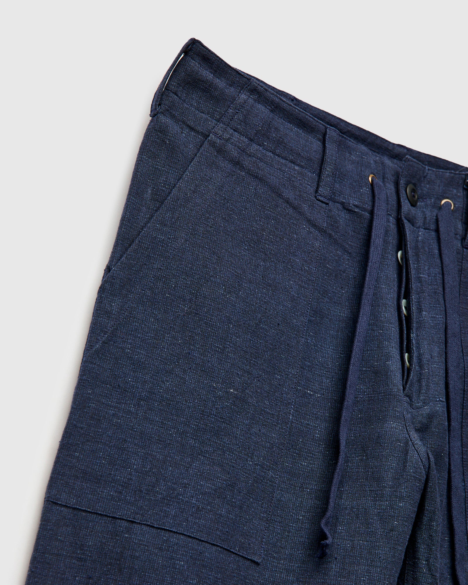 Obelisk Pants in Iron Indigo Canvas - Image 5