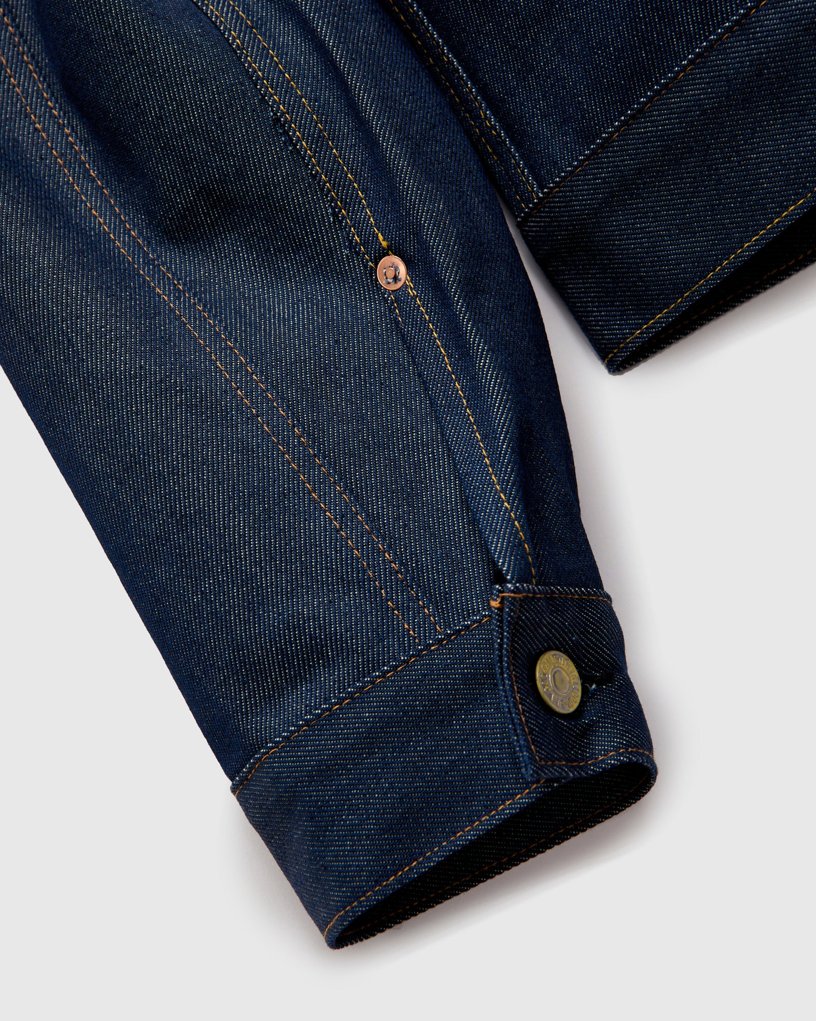 "OG23" Ranch Blouse in 12.75oz Cone Denim - Image 7