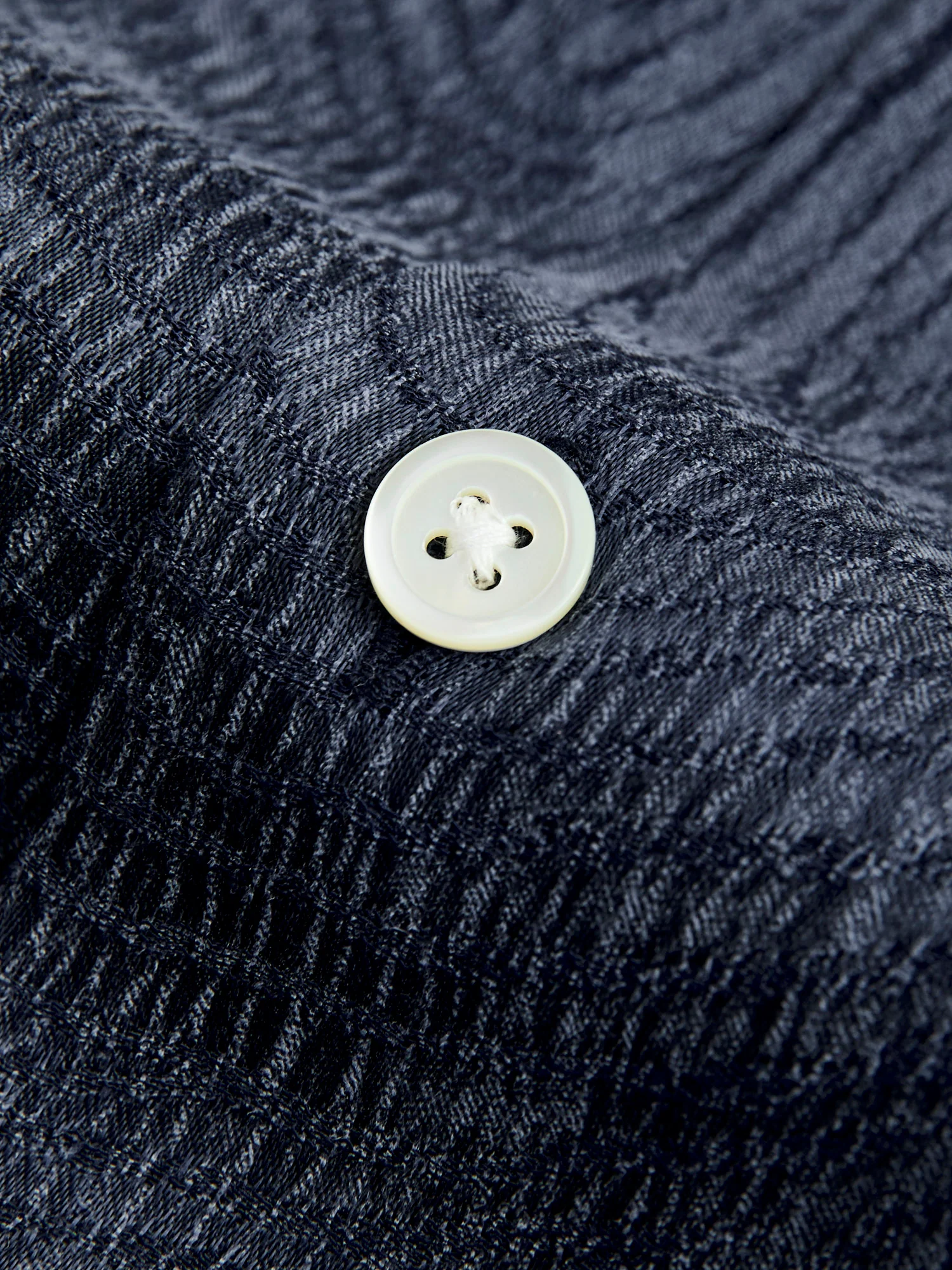 Optic Button-Up Shirt in Navy - Image 7