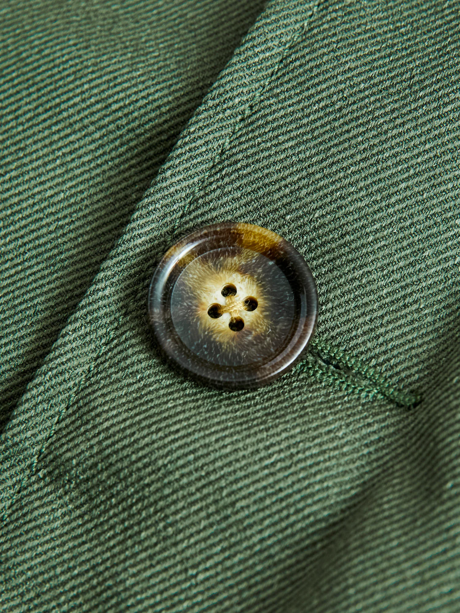 Outdoor Quilting Jacket in Olive - Image 8