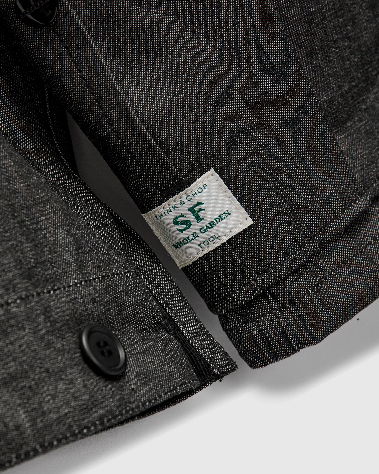 Overgrown Warden Jacket in Black Denim - Image 12