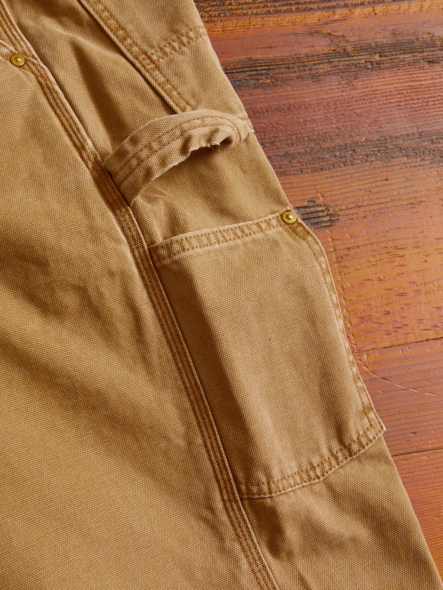 Duck Canvas Painter Pants in Brown - Image 10
