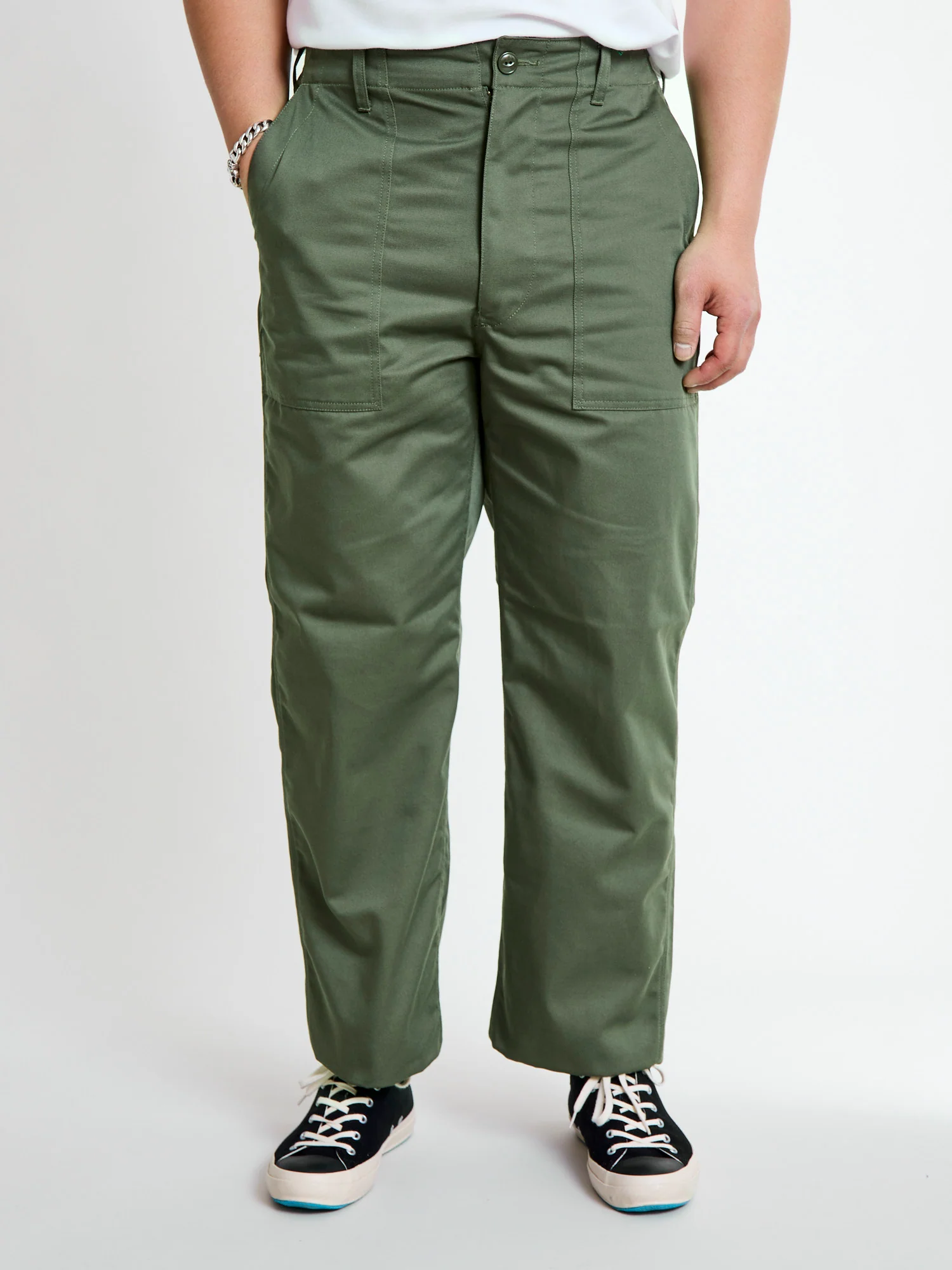PE/C Fatigue Pants in Olive - Image 2