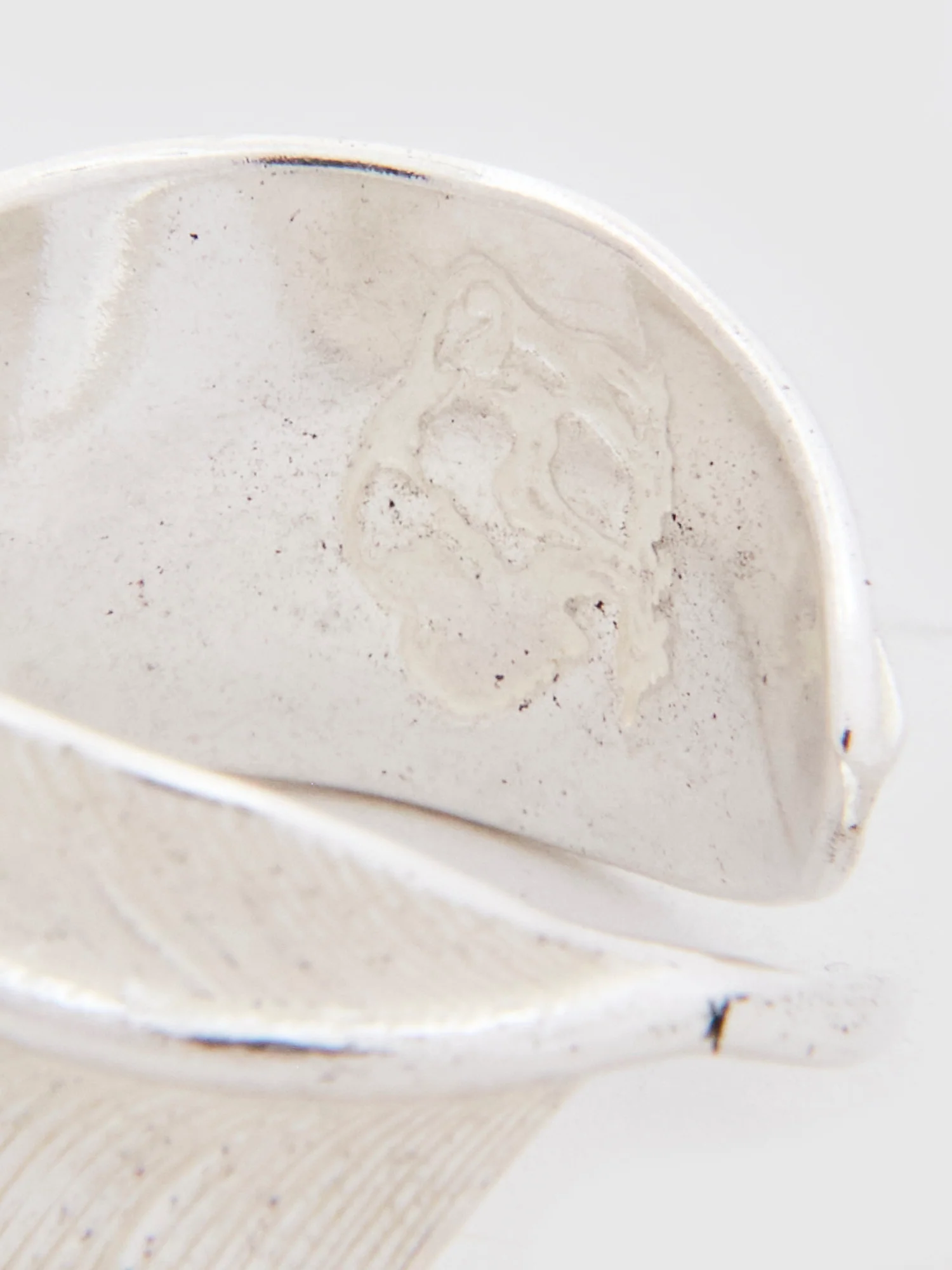 Pherrow's x Peace Feather Ring in Silver - Image 3