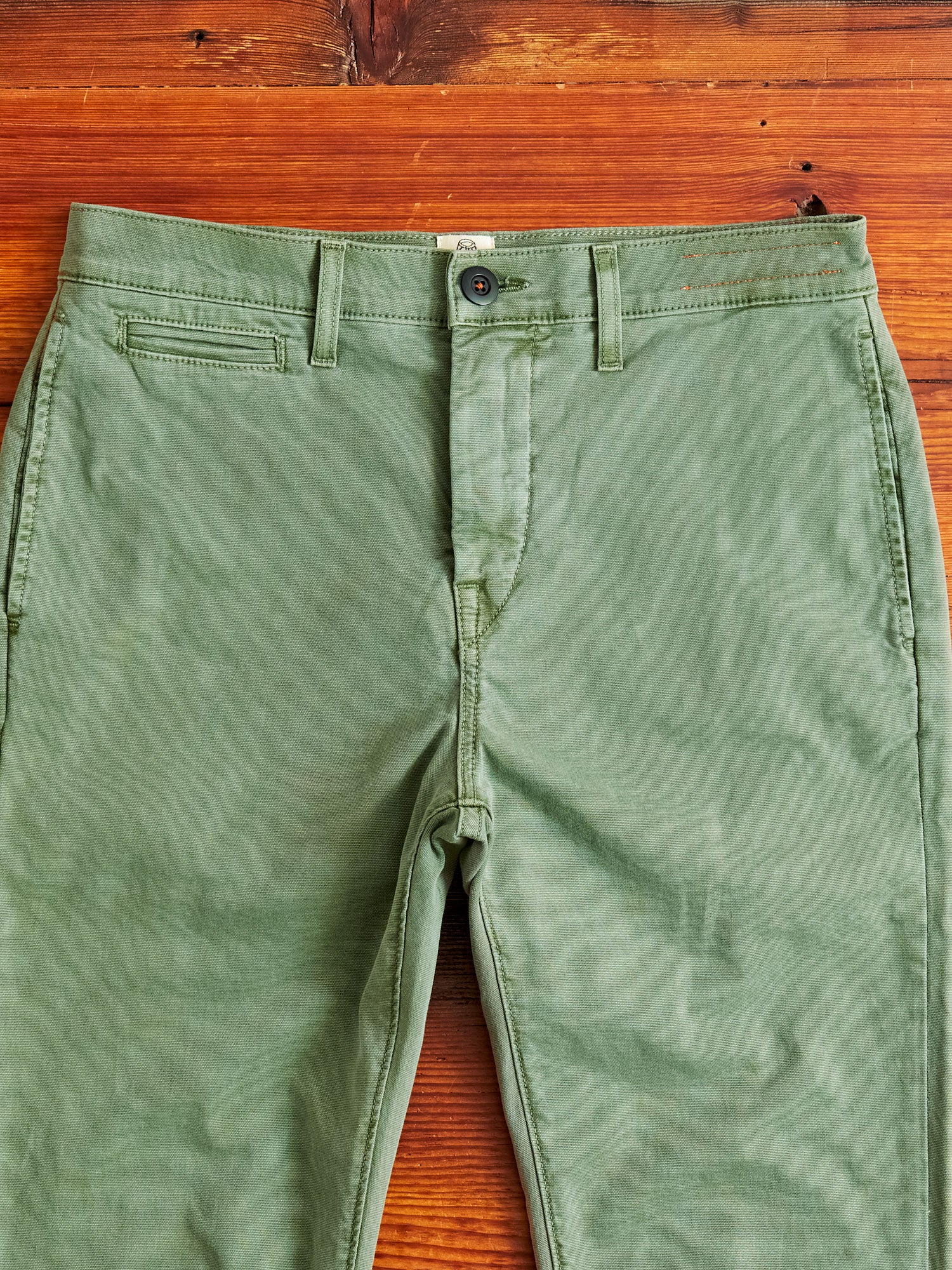 Everyday Chino in Military Green - Image 8