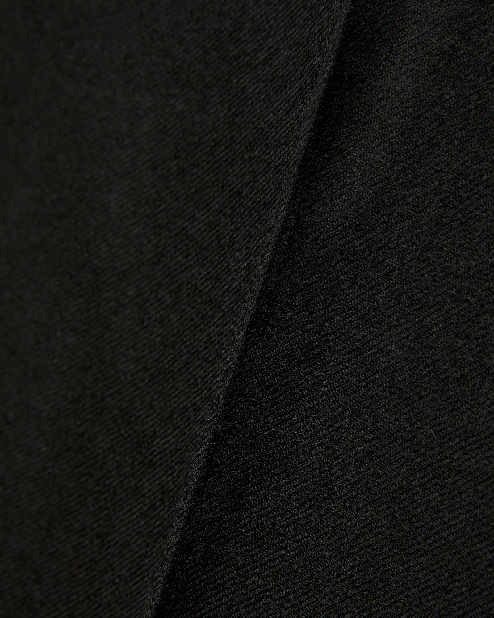 Pleated Trouser in Black Wool - Image 8