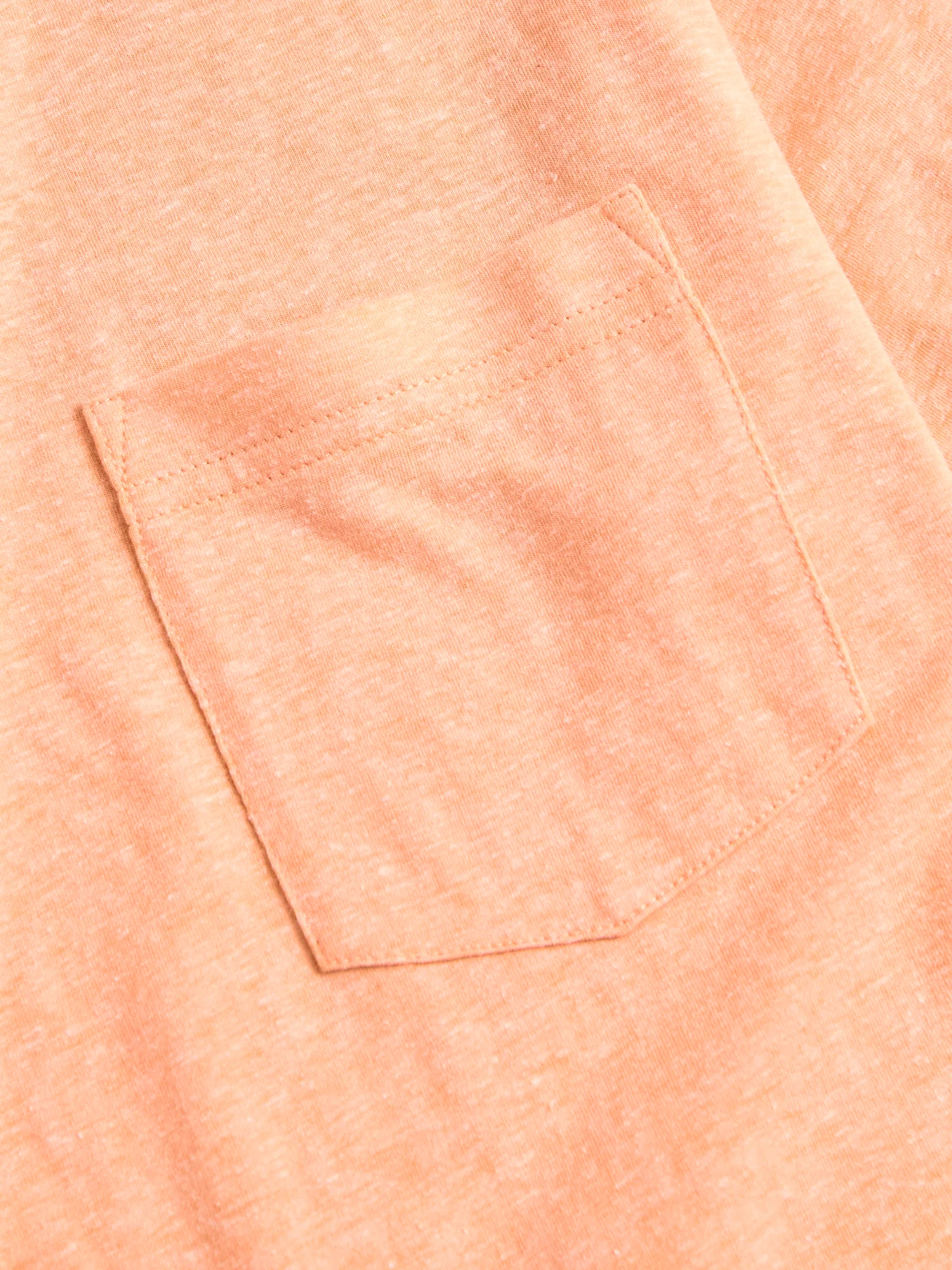 Pocket T-Shirt in Orange - Image 4