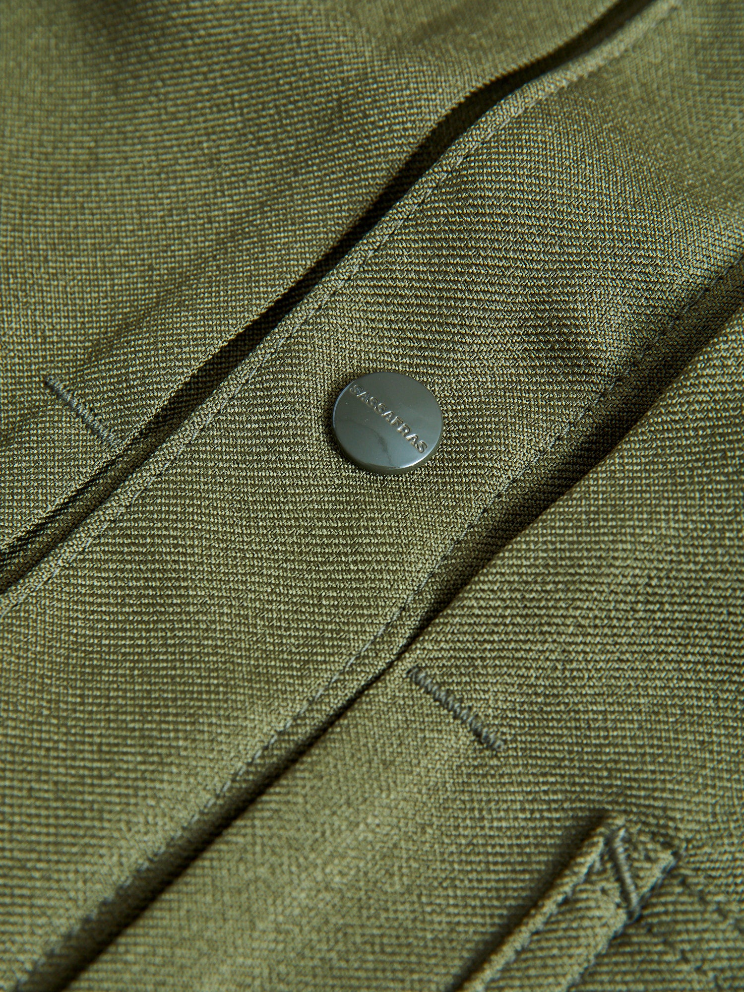 Poly Twill Gardeners Jacket in Olive - Image 6