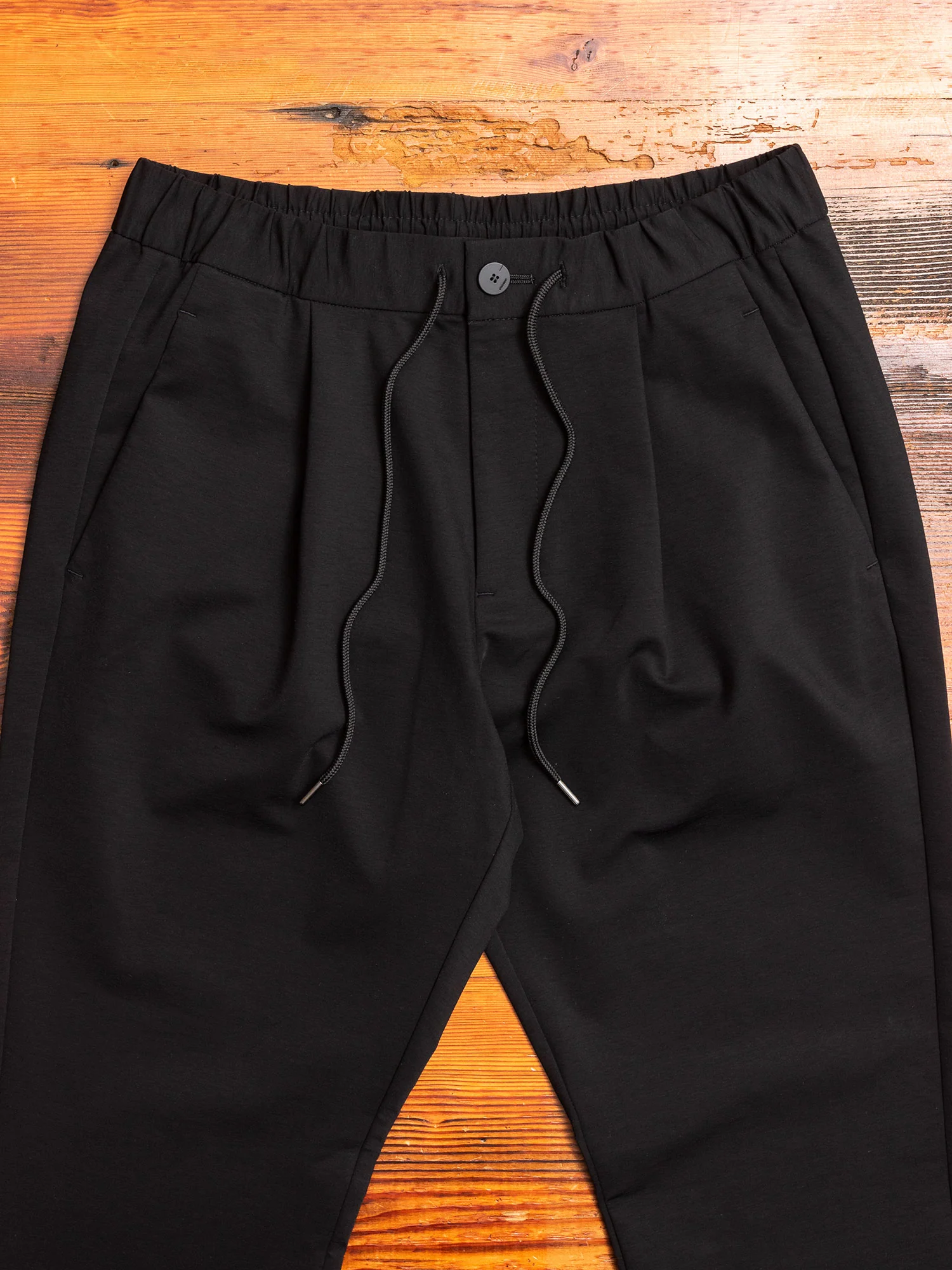Ponte Roma One Tack Easy Pants in Black - Image 3
