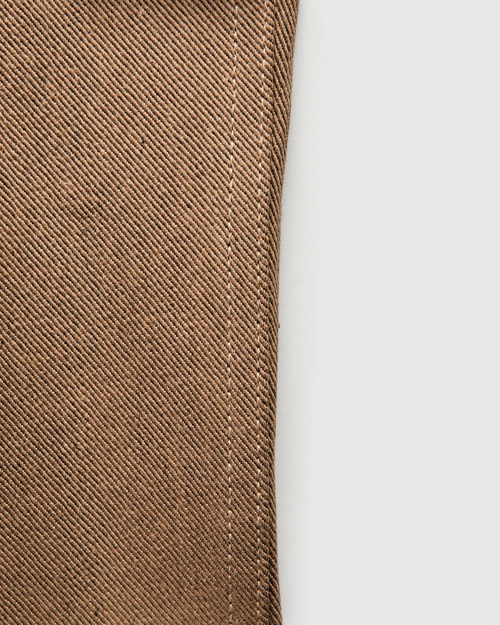 "Portola" 15oz Brown Selvedge Denim - Tapered Fit - Image 9