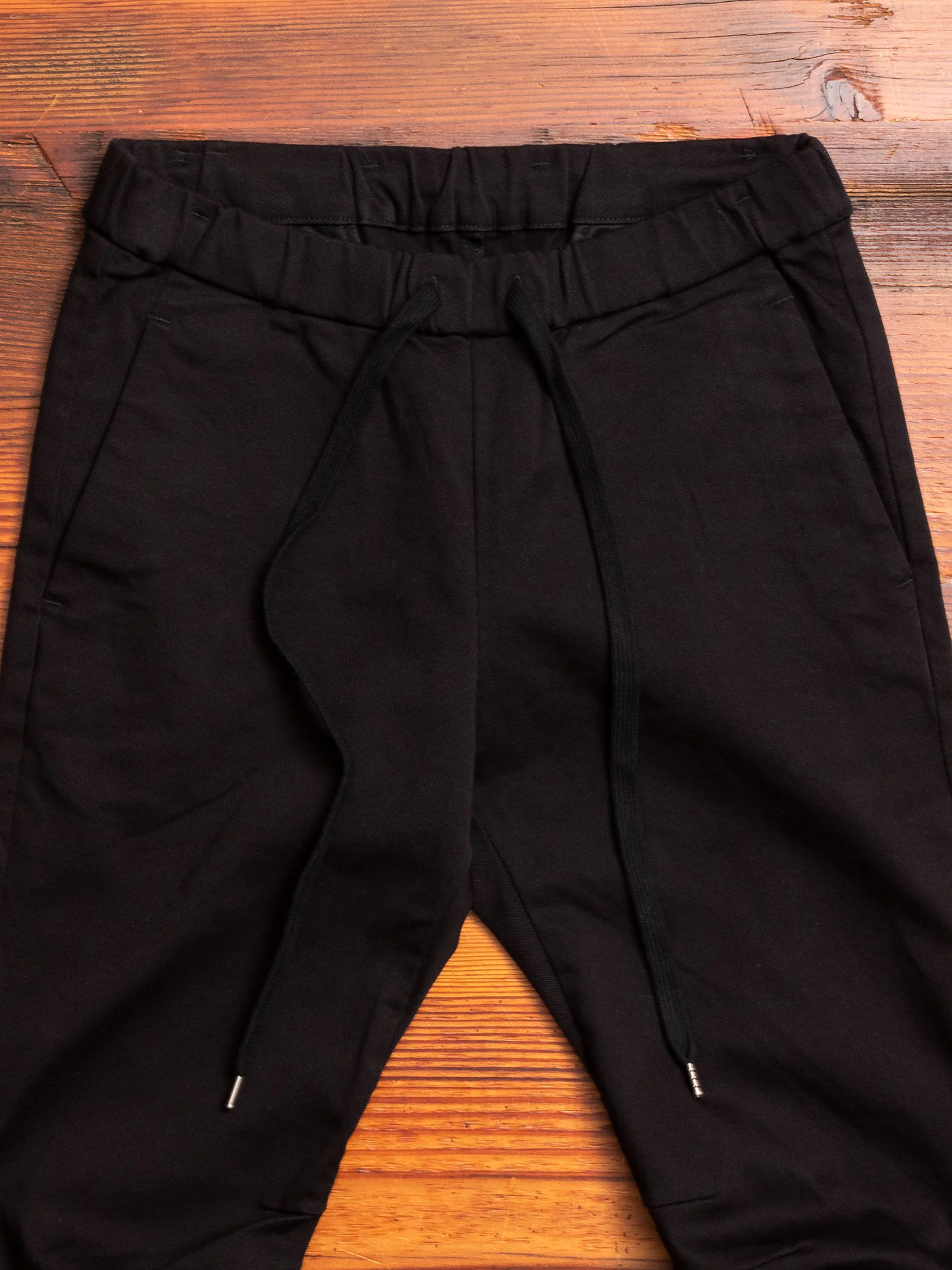 Power Stretch Twill Biker Pants in Black - Image 2
