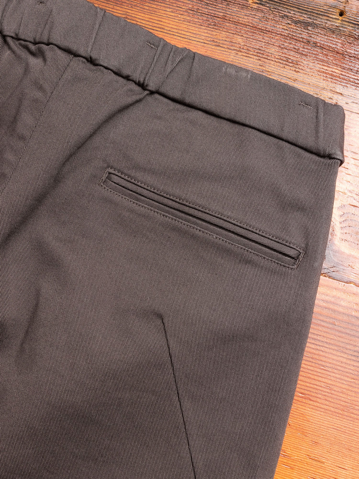Power Stretch Twill Biker Pants in Charcoal - Image 8