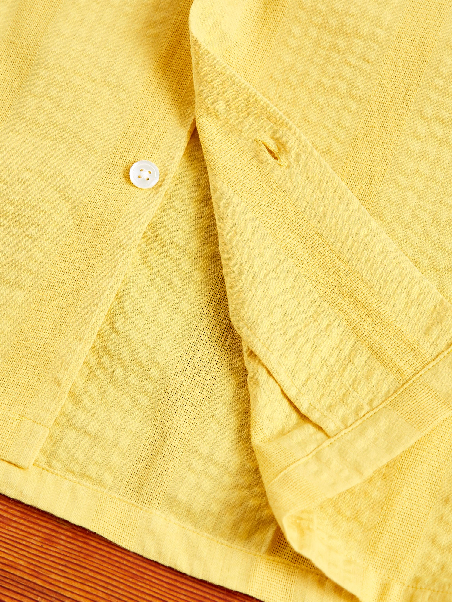 Praia Button-Up Shirt in Sunflower - Image 9