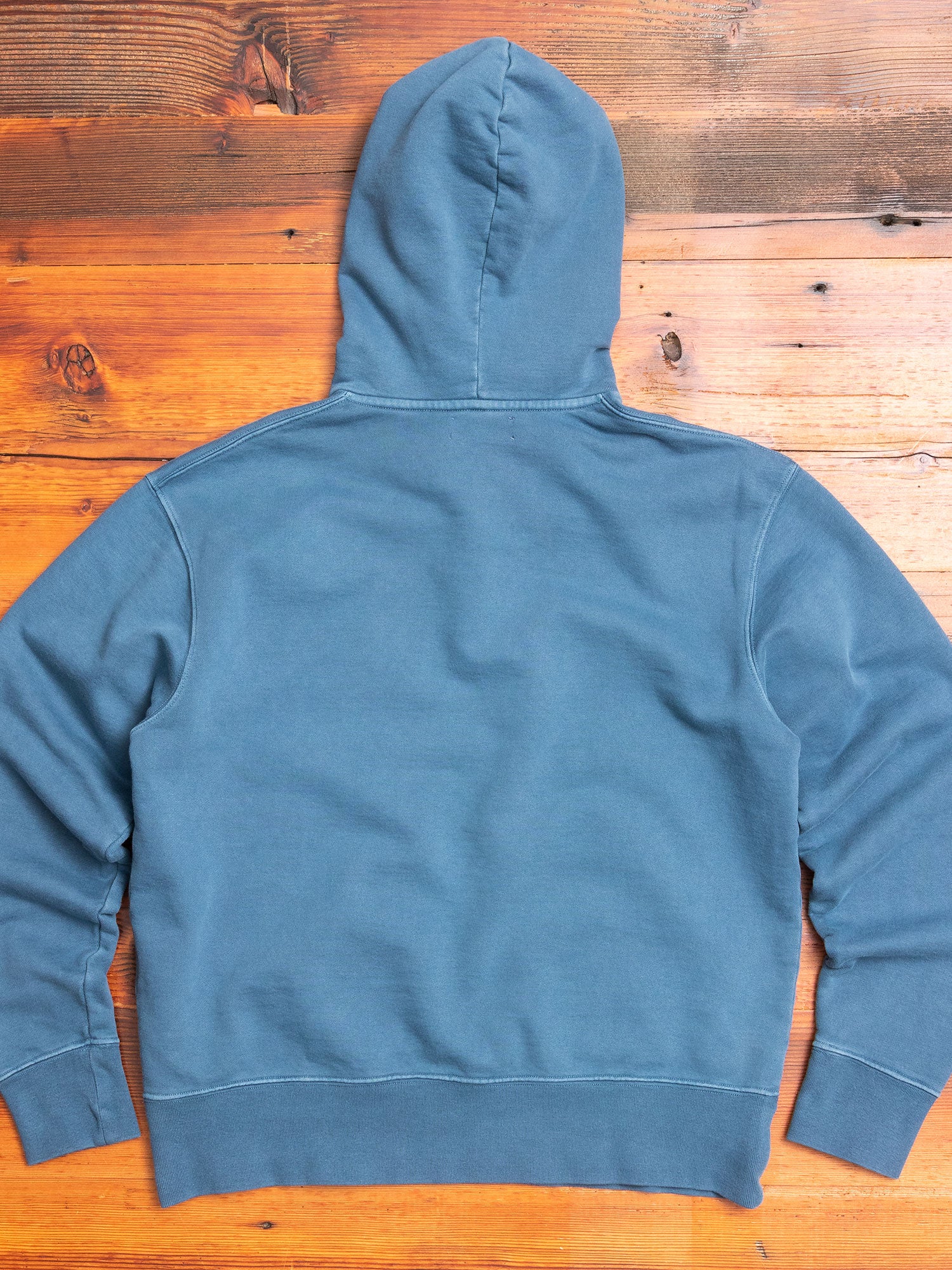 P's Pullover Hoodie in Washed Blue - Image 9
