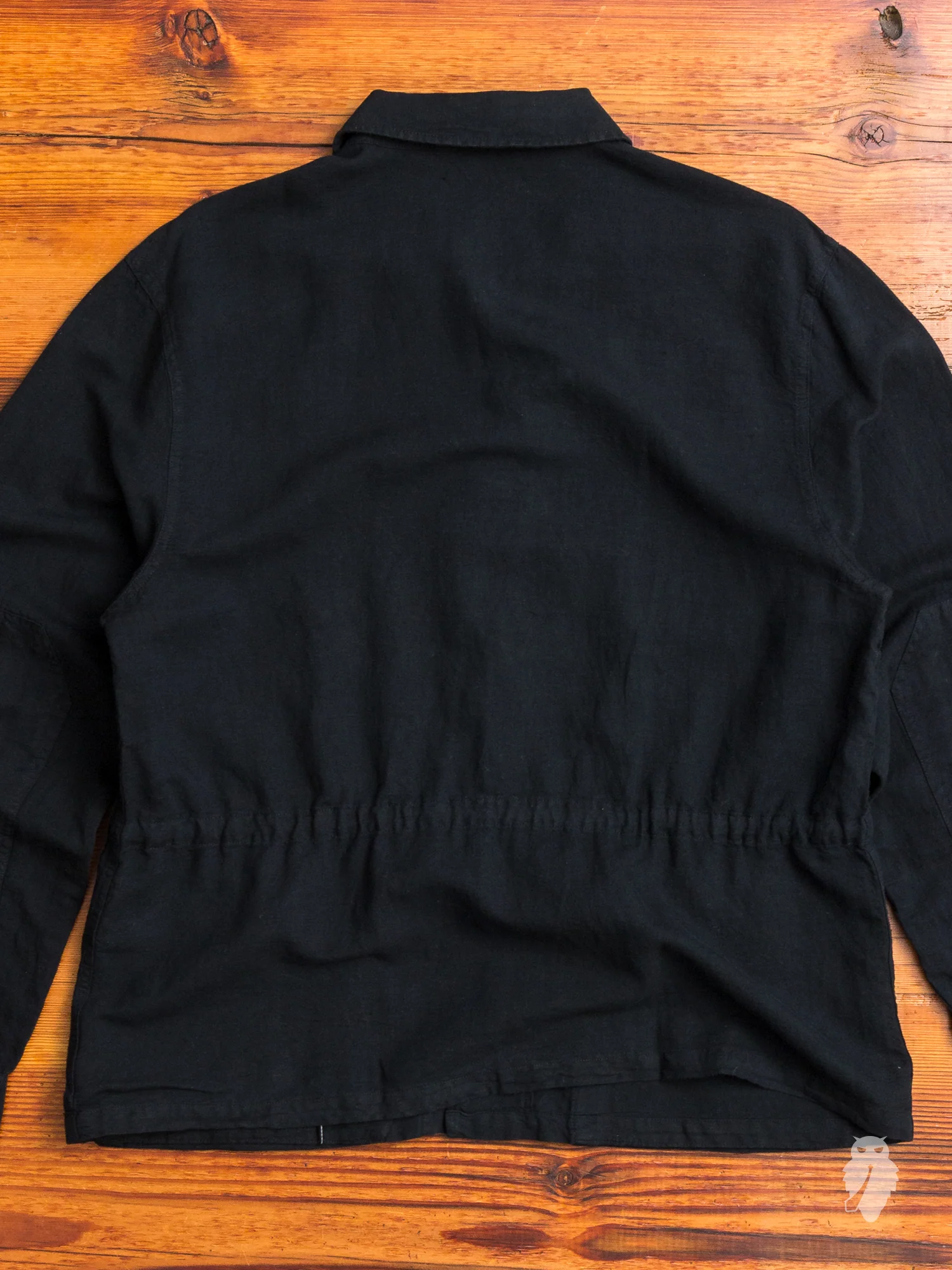 Puff Pocket Shirt in Black - Image 10