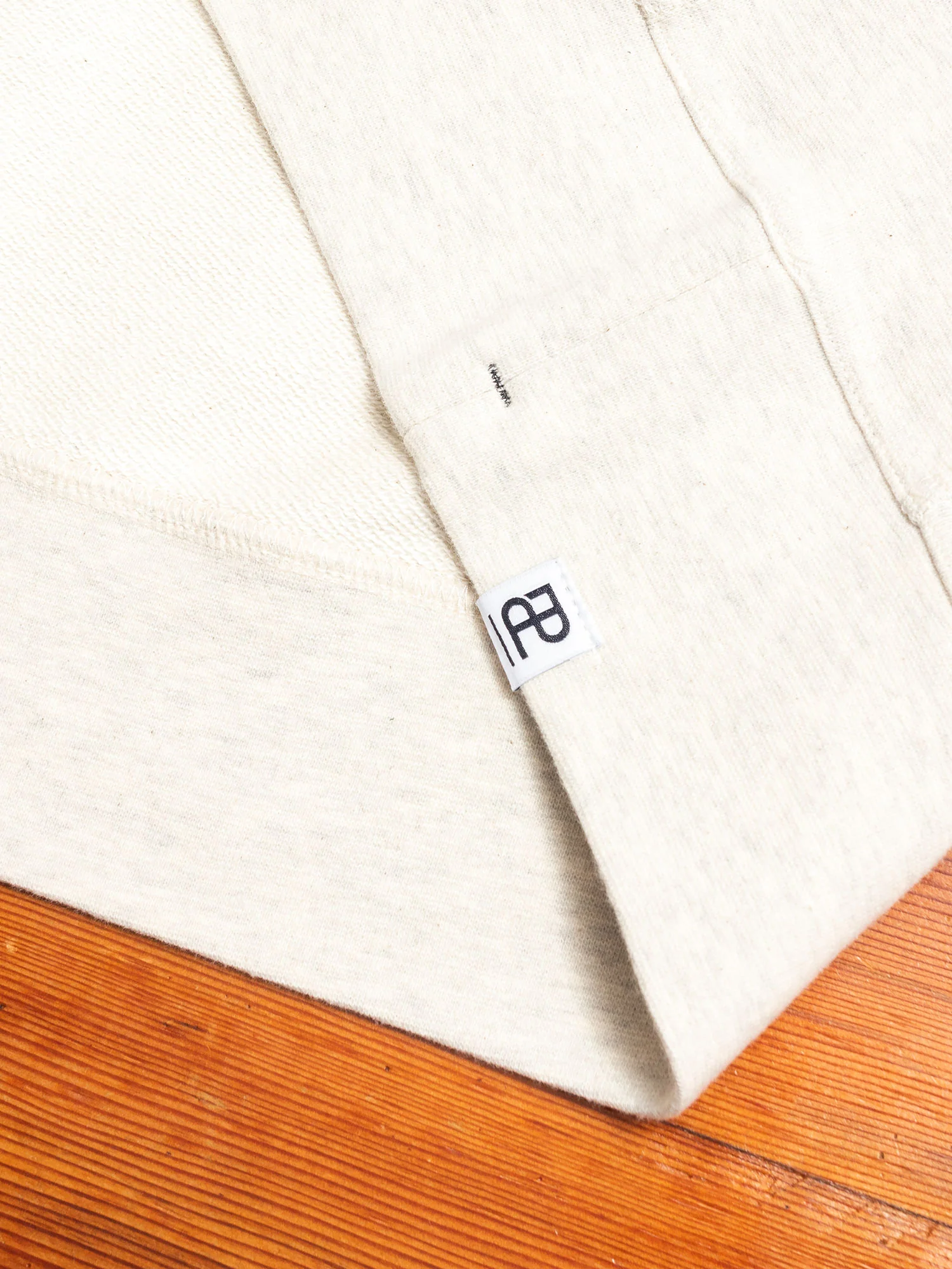 Pullover Hoodie in Oatmeal - Image 6