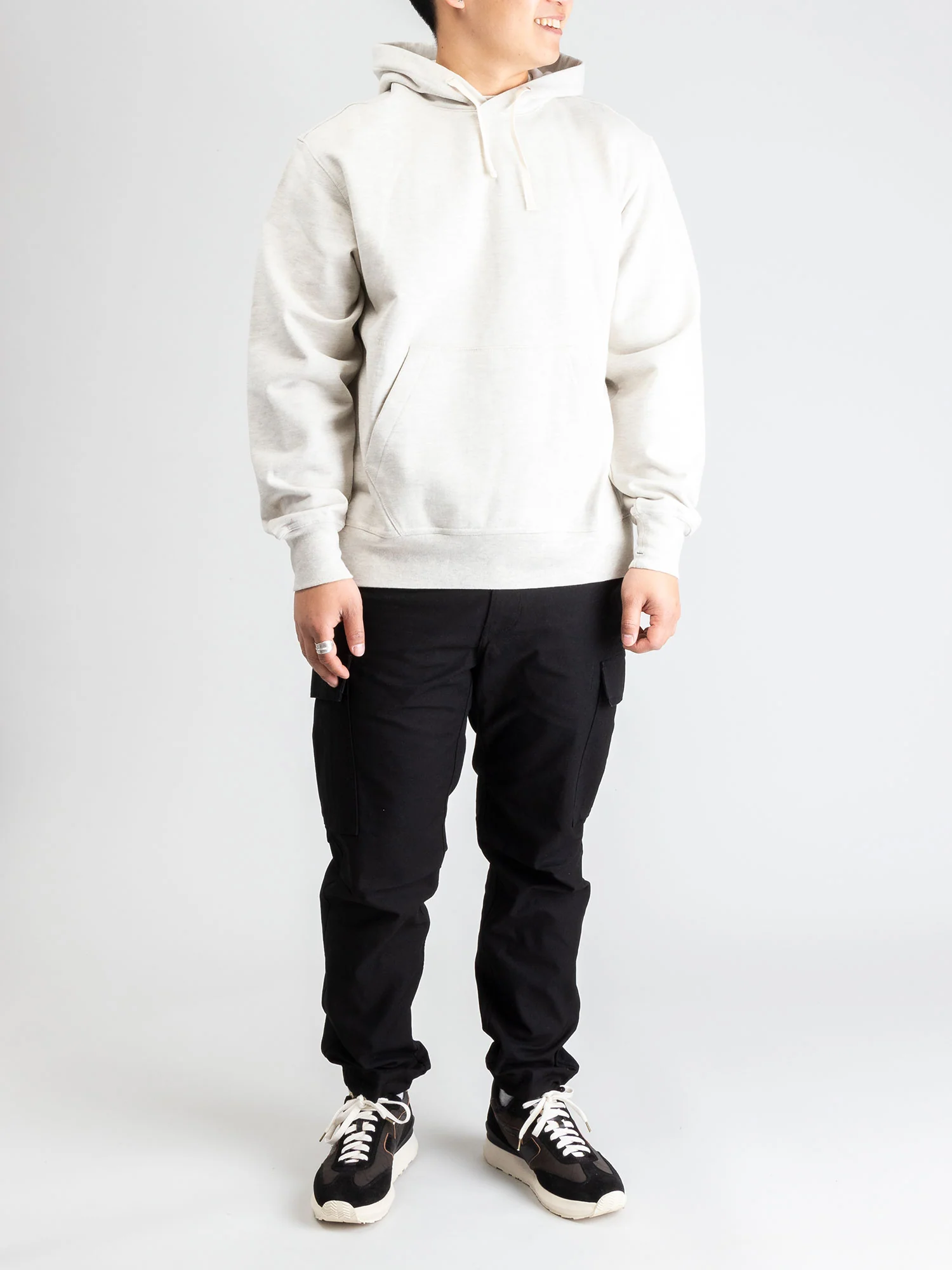 Pullover Hoodie in Oatmeal - Image 8