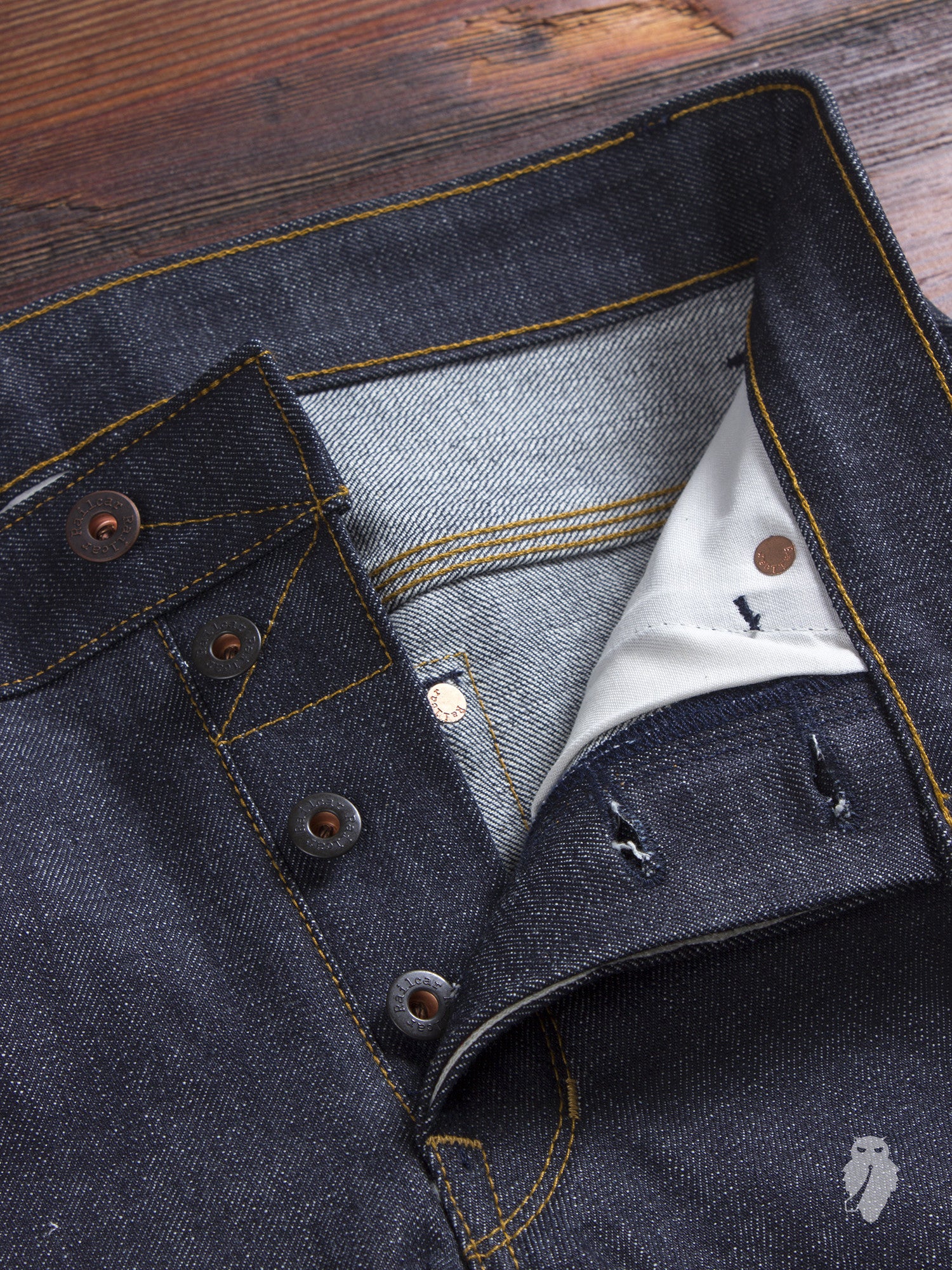 x021 "Kuroki" 14.25oz Selvedge Denim - Spikes Fit - Image 6