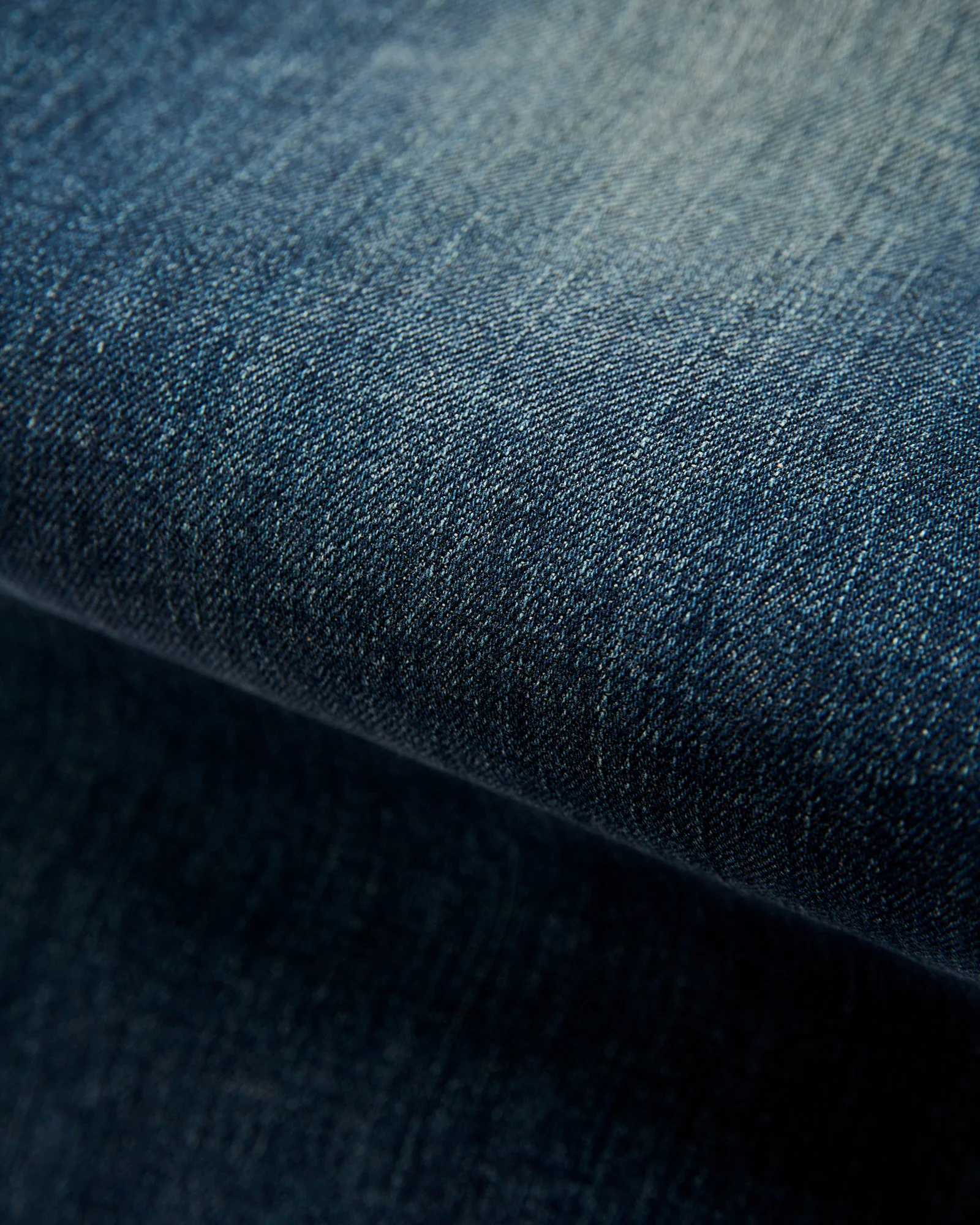 "Rain" 10.5oz Washed Indigo Stretch Selvedge Denim - Pen Slim - Image 7