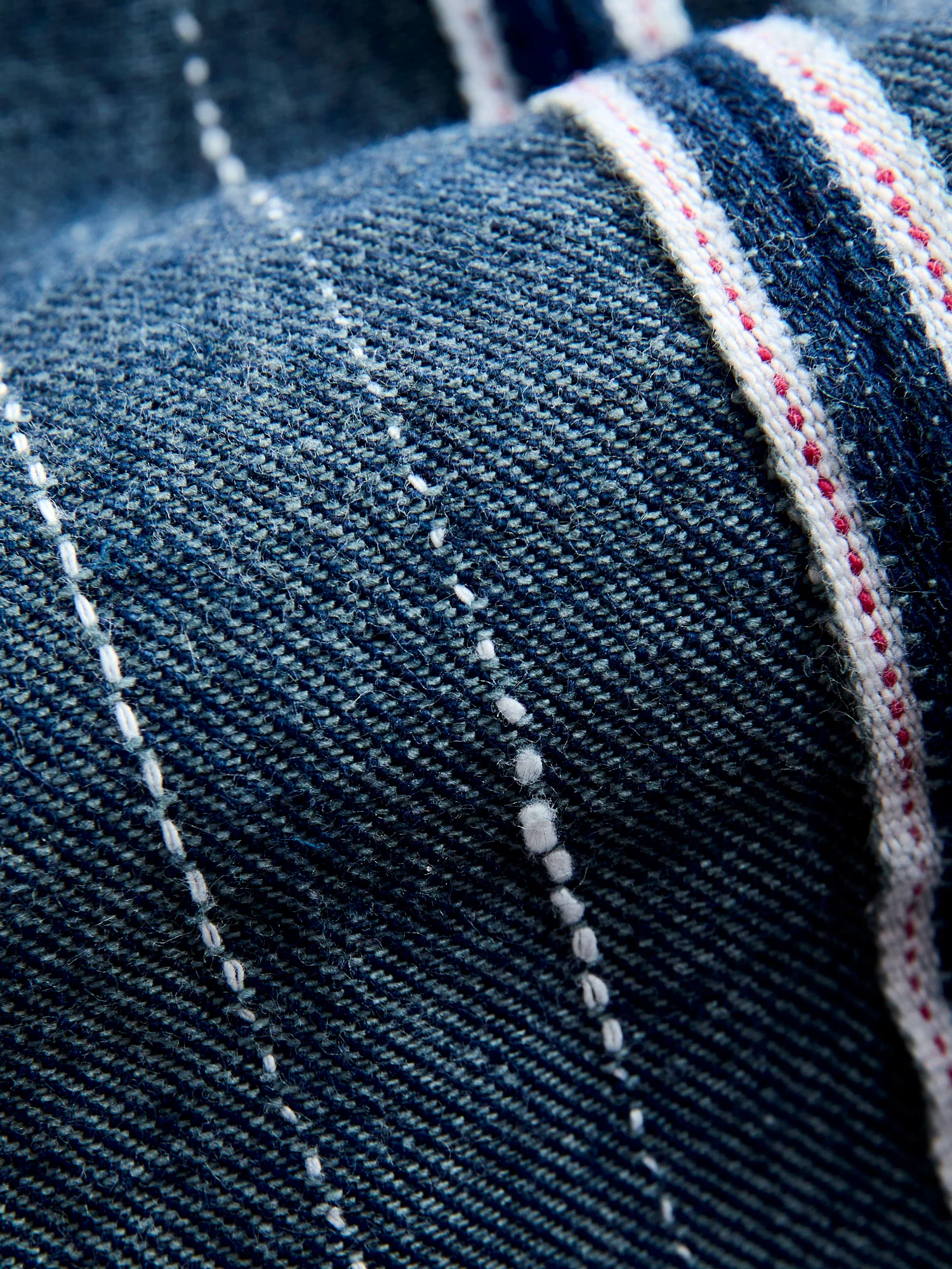 D1885S "Rain Kasuri" 14oz Selvedge Denim - Regular Tapered Fit - Image 12