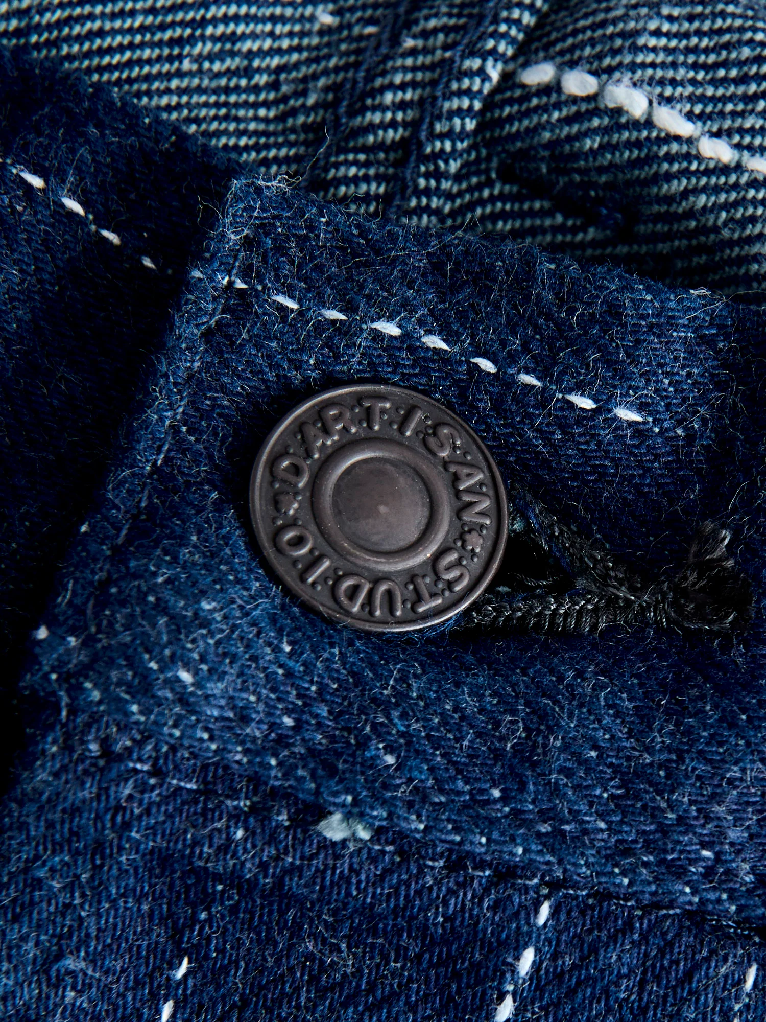 D1885S "Rain Kasuri" 14oz Selvedge Denim - Regular Tapered Fit - Image 5