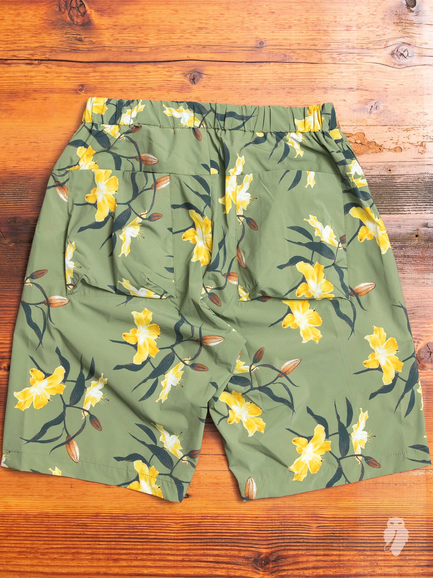 Relaxed Shorts in Yellow Flowers - Image 7