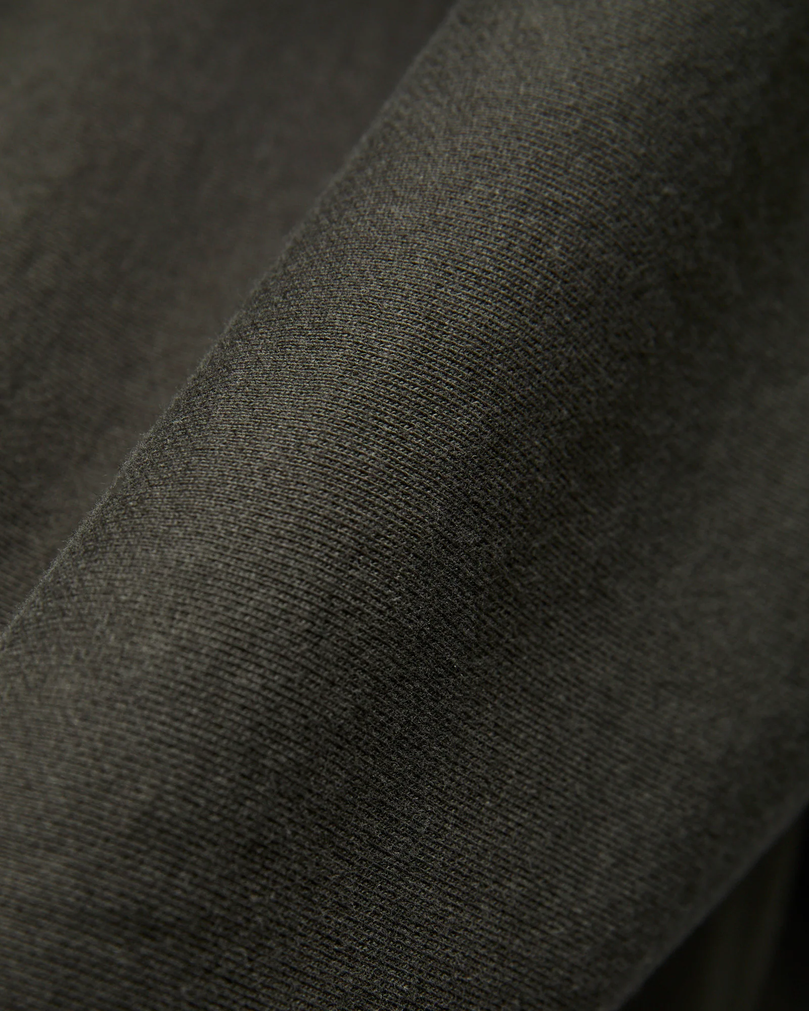 Reverse Weave Heavyweight Pullover Hoodie in Sulfur Black - Image 7