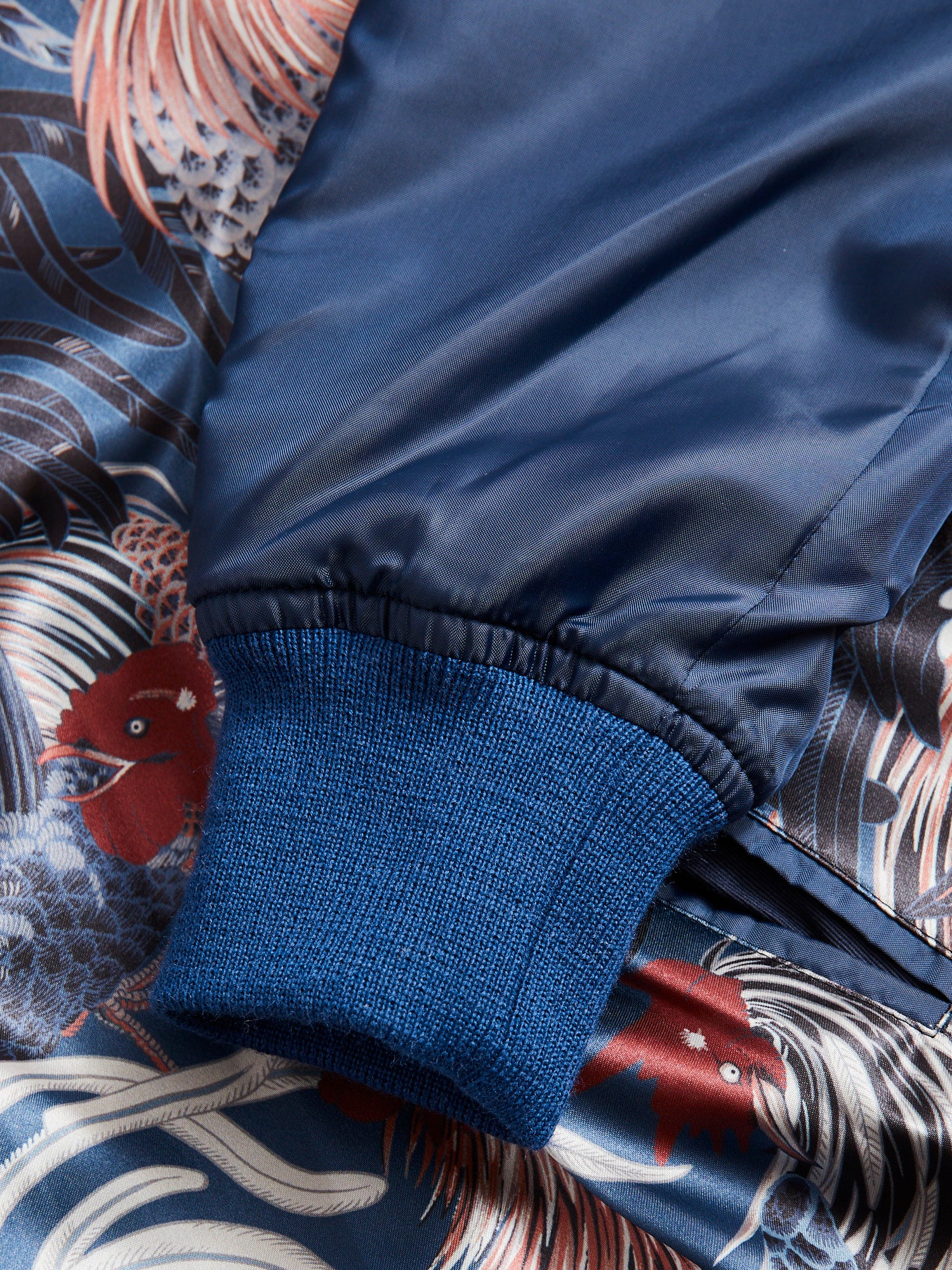 Reversible Souvenir Jacket in Navy - Image 8