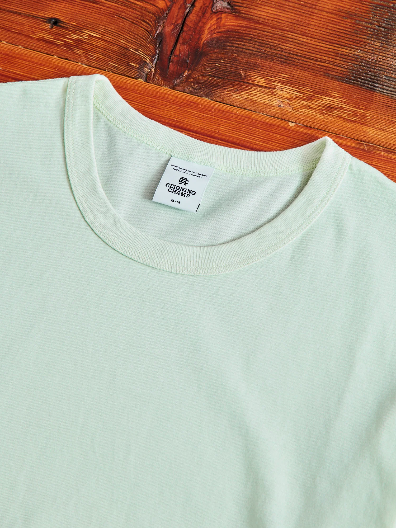 Ringspun Jersey T-Shirt in Aloe - Image 2