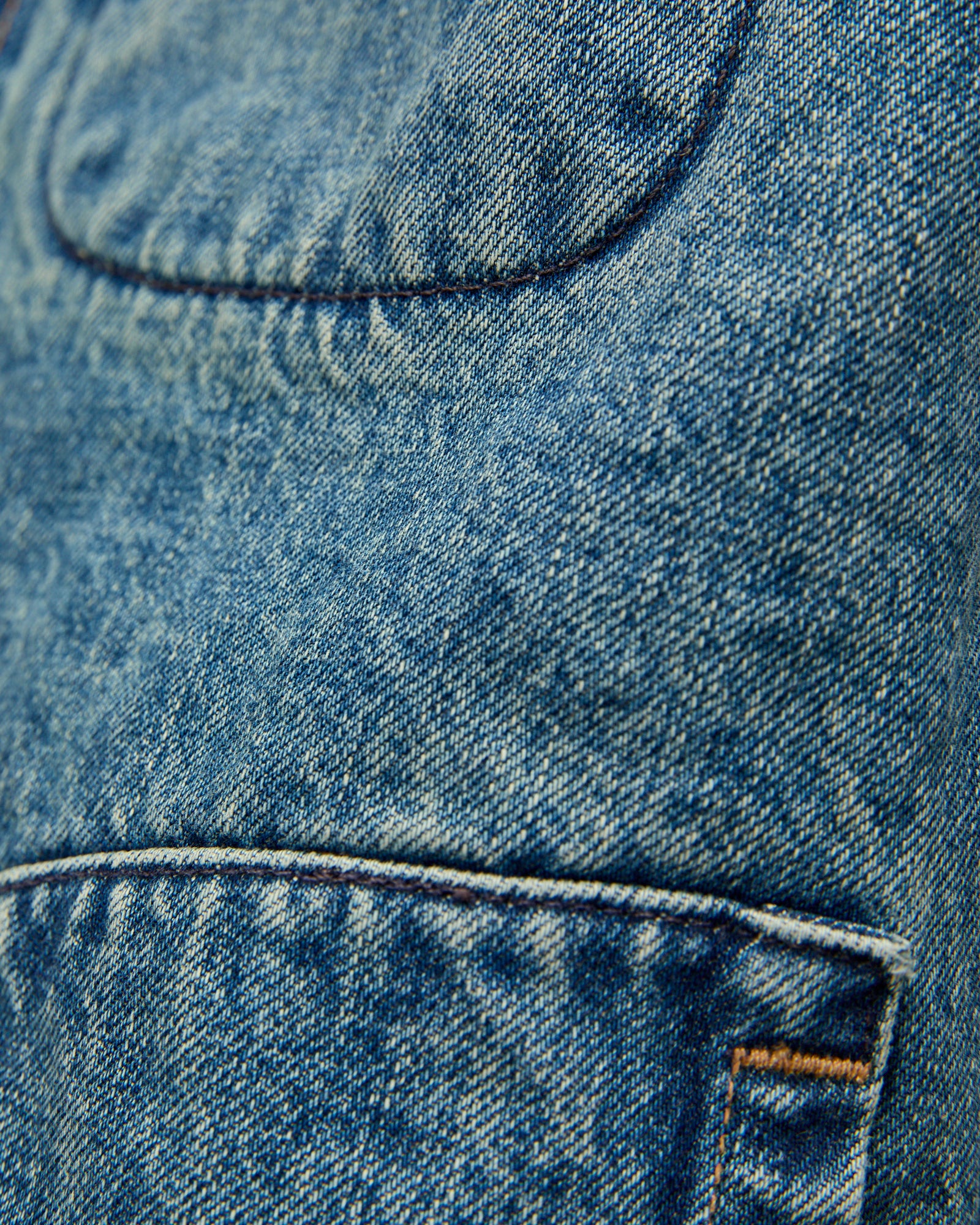 River Wash Supply Jacket in Indigo - Image 8