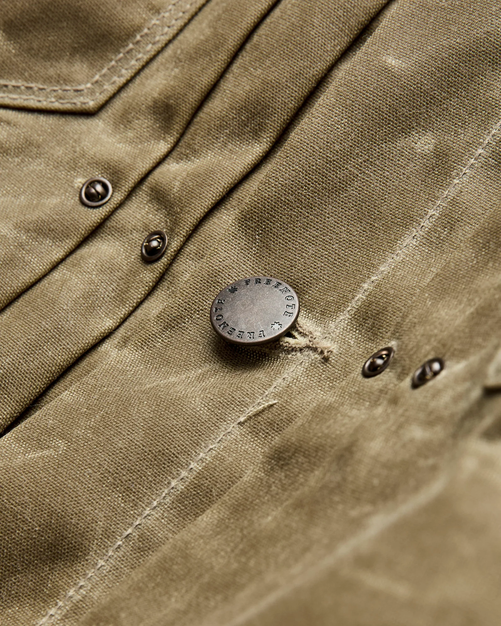 Waxed Canvas Riders Jacket in Tobacco Brown - Image 7