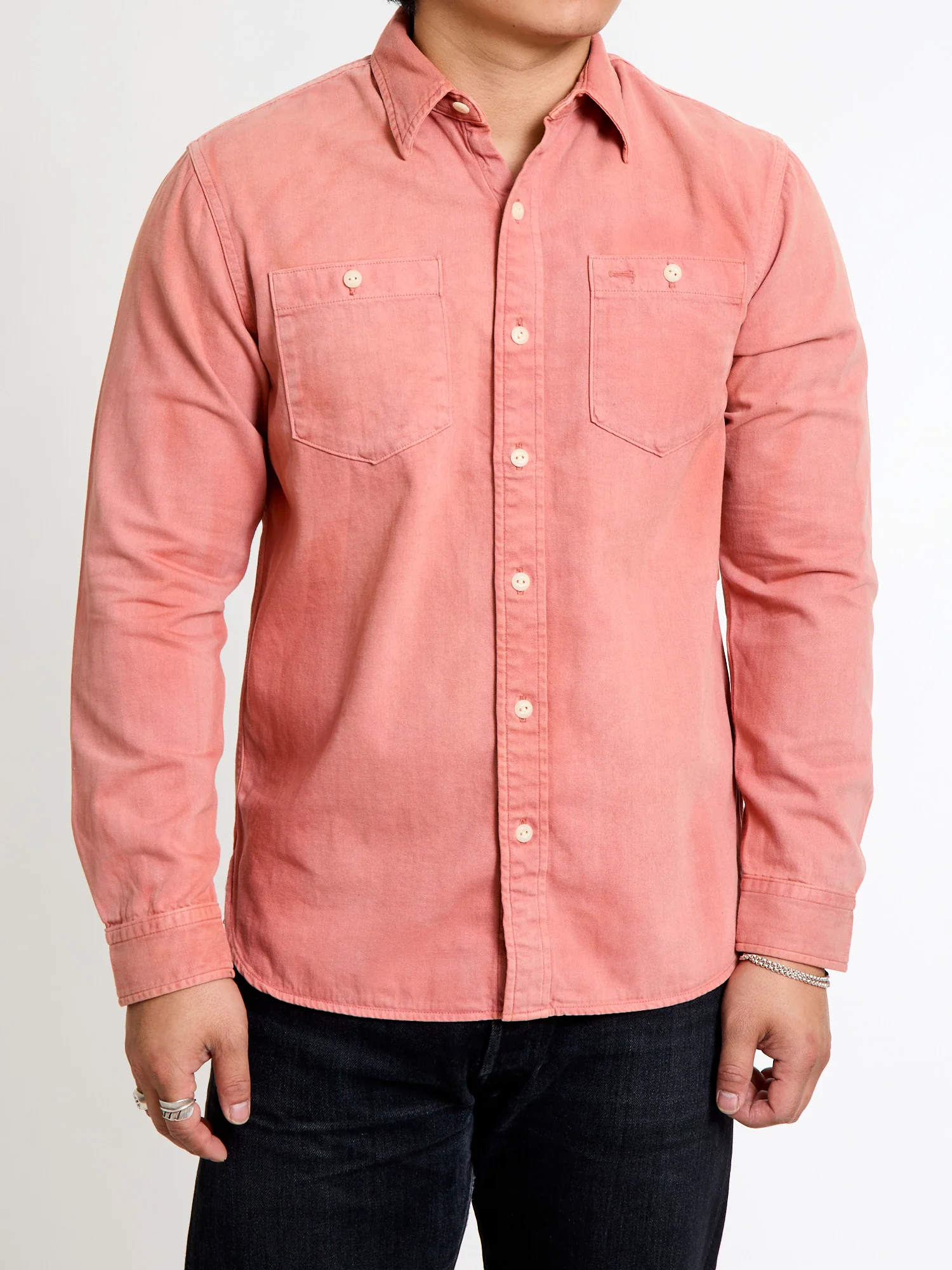 Route Workshirt in Service Red - Image 2