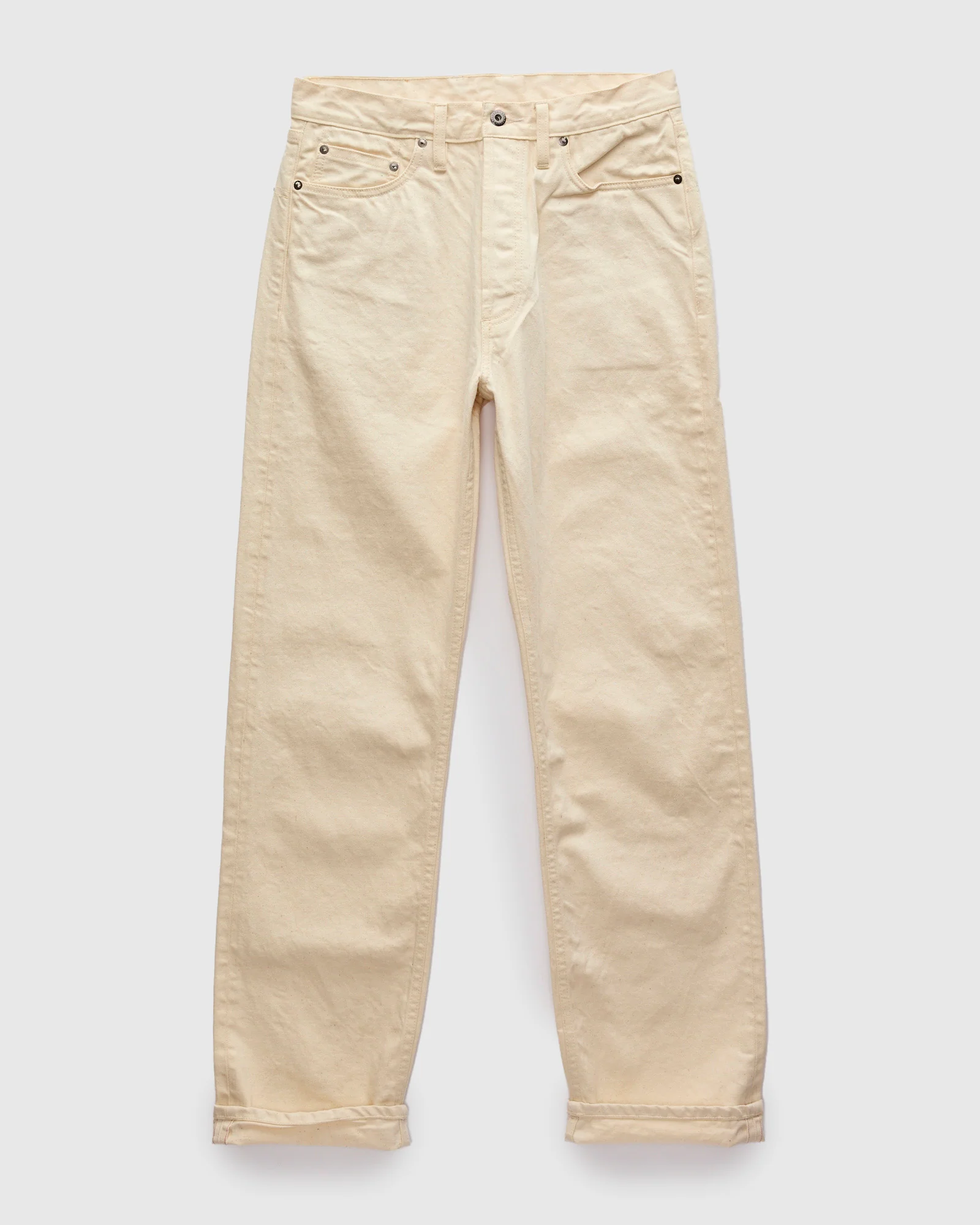 RS-33x 12oz Ecru Selvedge Denim - Relaxed Straight Fit - Image 2