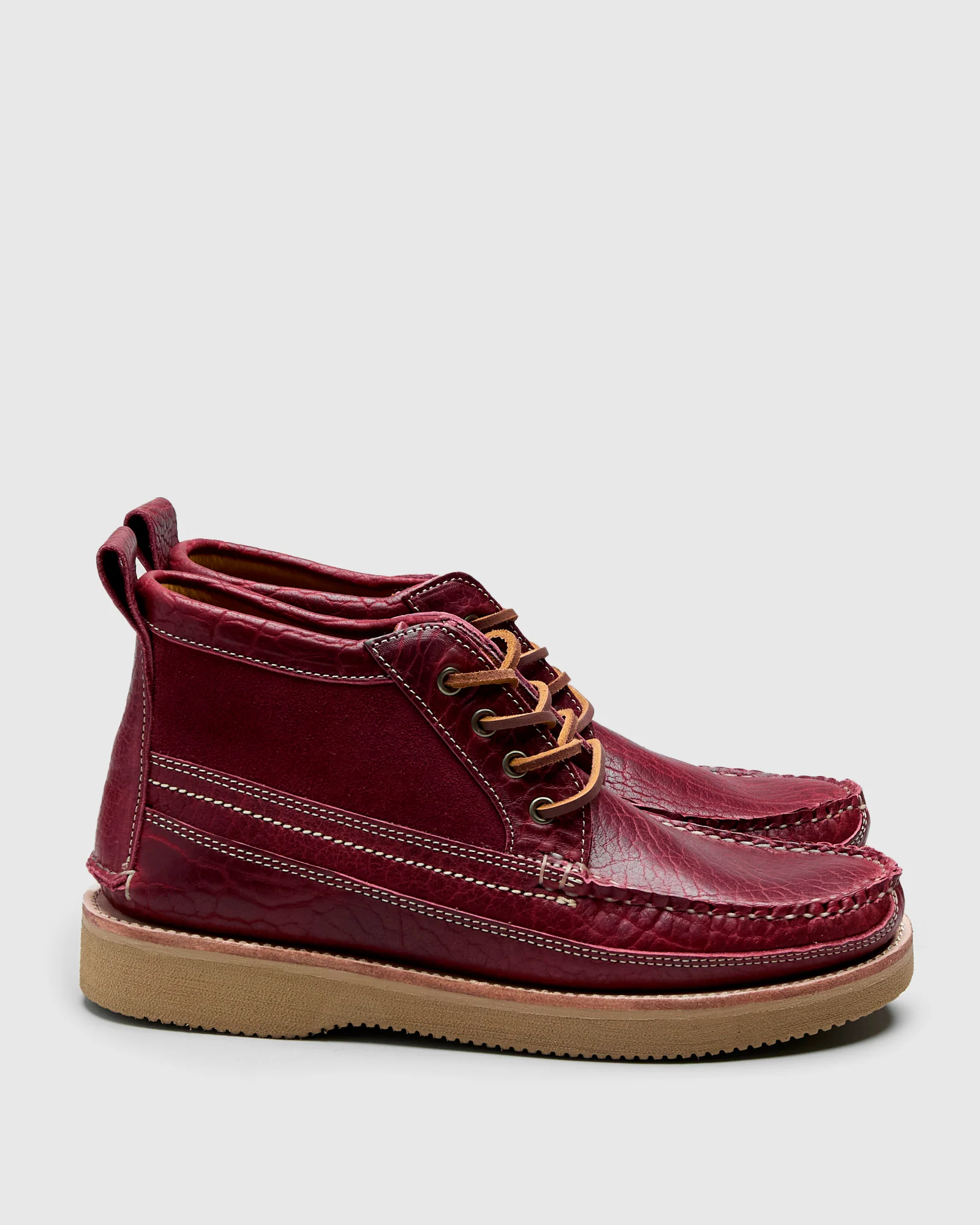 "Rumble" Scout Boot in Dark Cherry Bison - Image 3