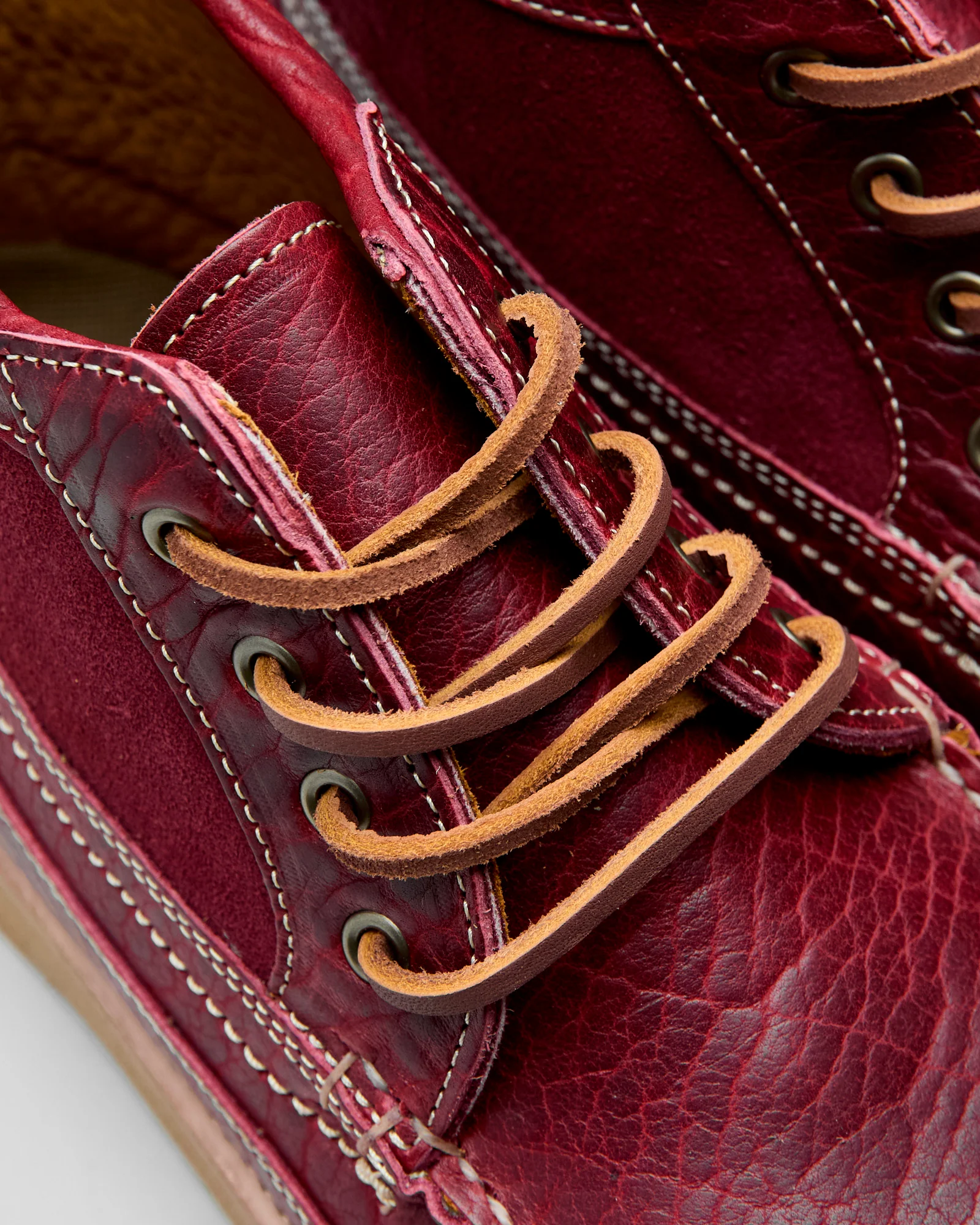"Rumble" Scout Boot in Dark Cherry Bison - Image 7