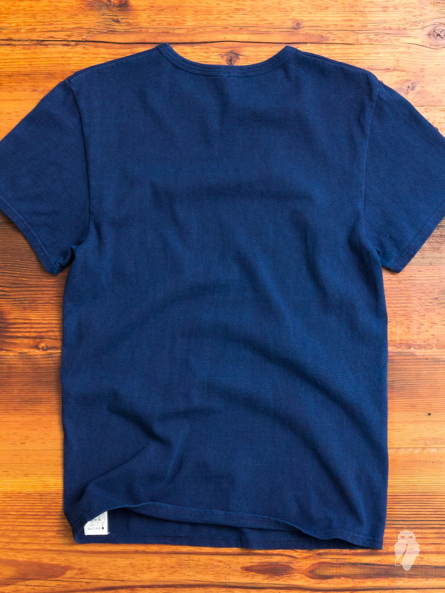 S.L.V. Hand-Stitch T-Shirt in Indigo - Image 6