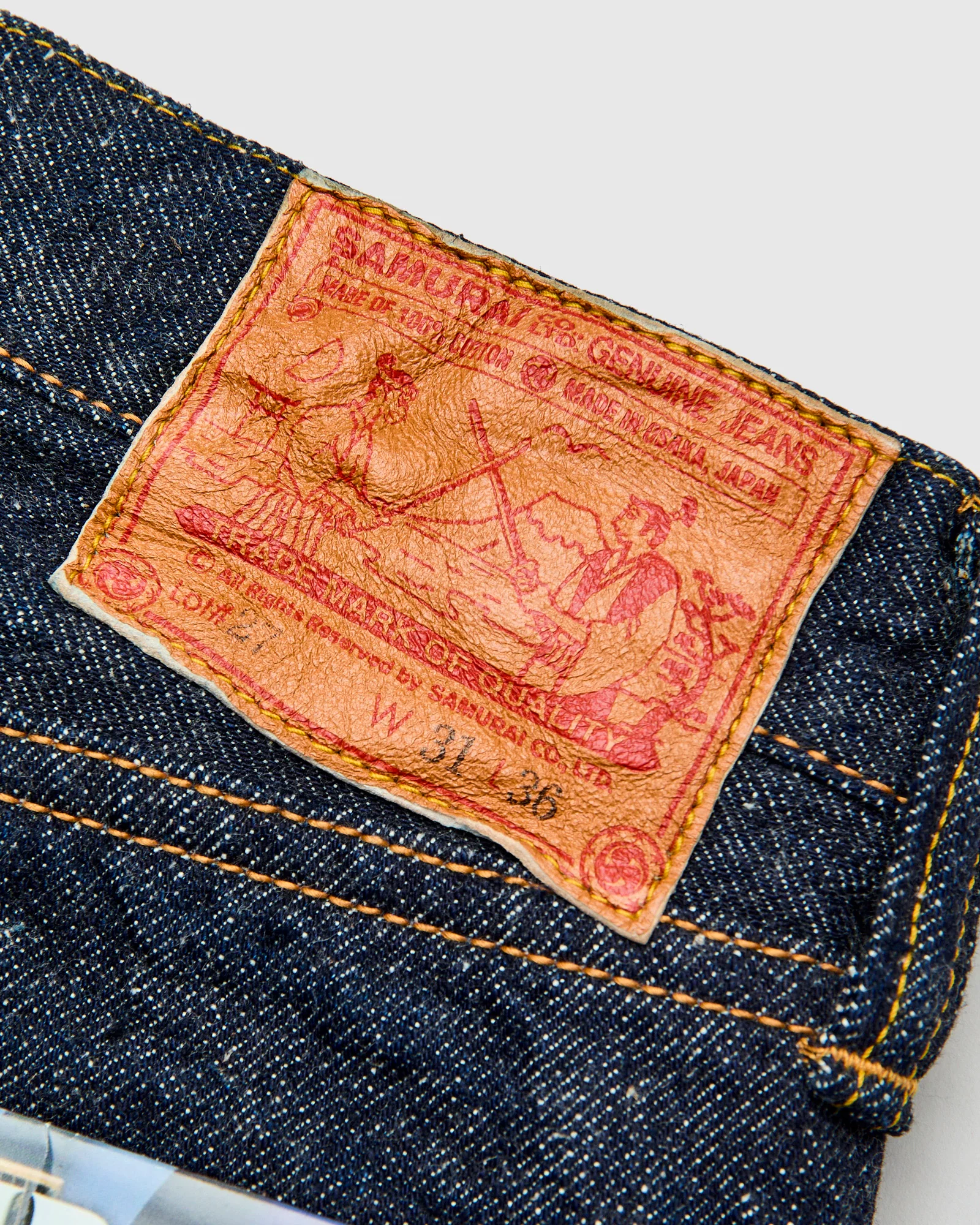 S0710XX "Otokogi" 15oz Selvedge Denim - Slim Straight Fit - Image 6