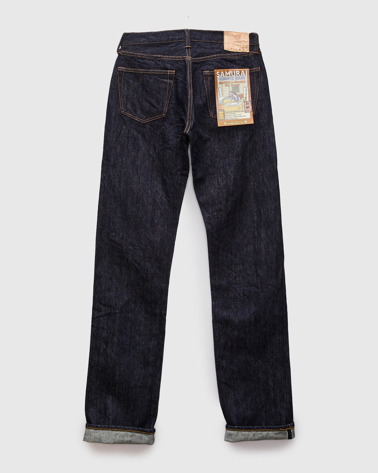 S0710XX "Washi" 15oz Selvedge Denim - Slim Straight Fit - Image 3