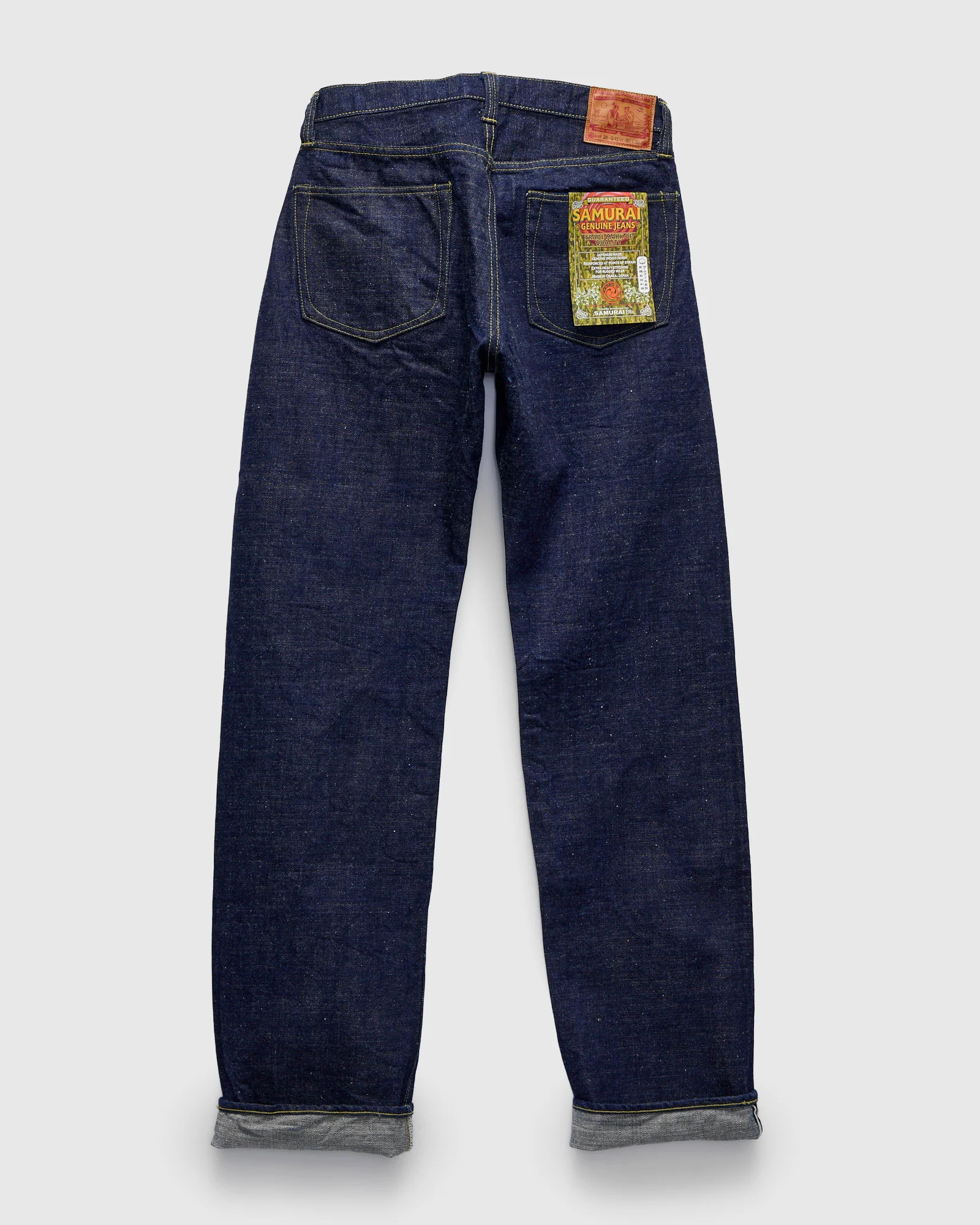 S2000HXII "Samurai Cotton GL3" 15.8oz Selvedge Denim - Relaxed Straight Fit - Image 3