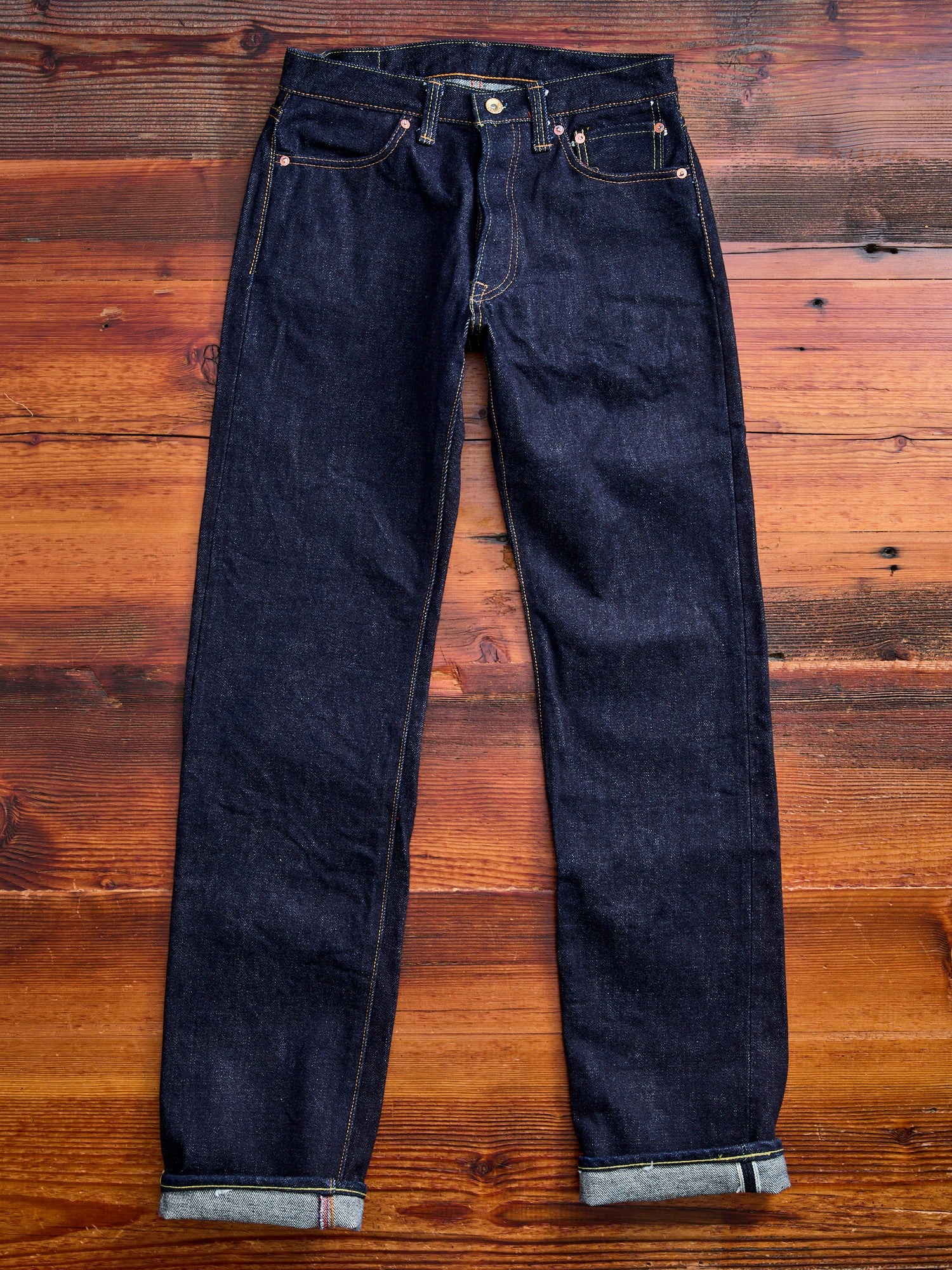 S510XX25oz-MT "Yari No Mataza" 25oz Selvedge Denim - Regular Straight Fit - Image 5