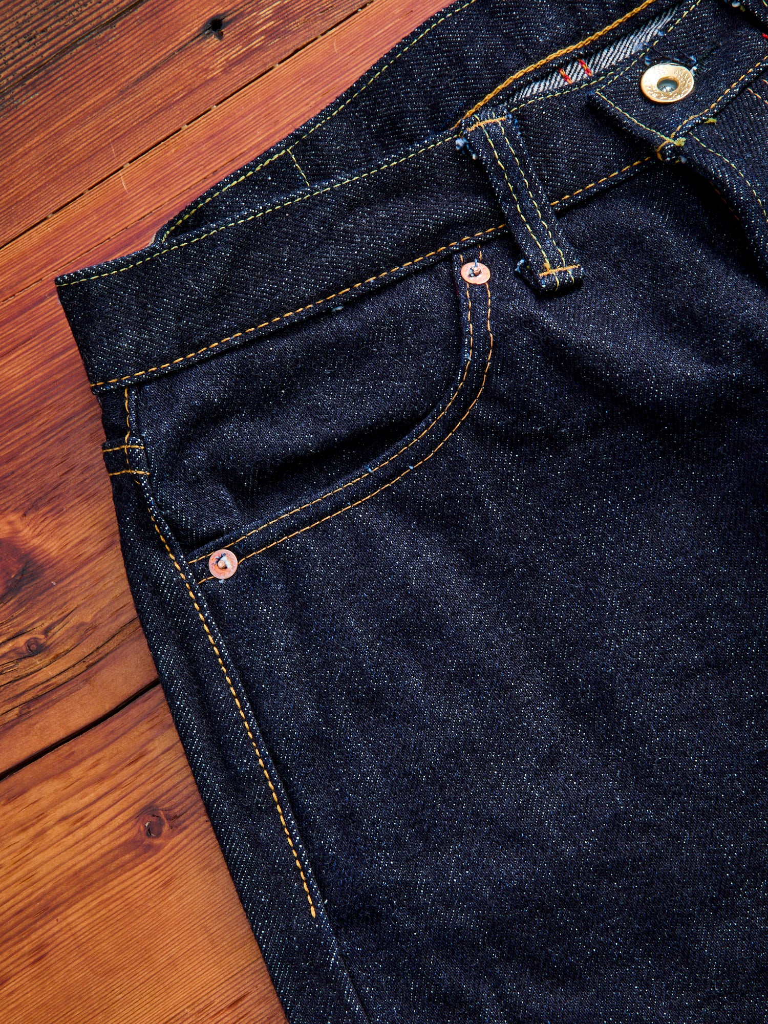 S510XX25oz-MT "Yari No Mataza" 25oz Selvedge Denim - Regular Straight Fit - Image 7