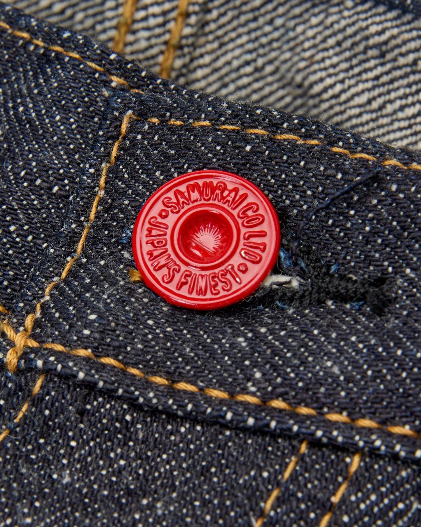 S511VX17oz-25M "Year of the Snake" 17oz Selvedge Denim - Slim Tapered Fit - Image 6