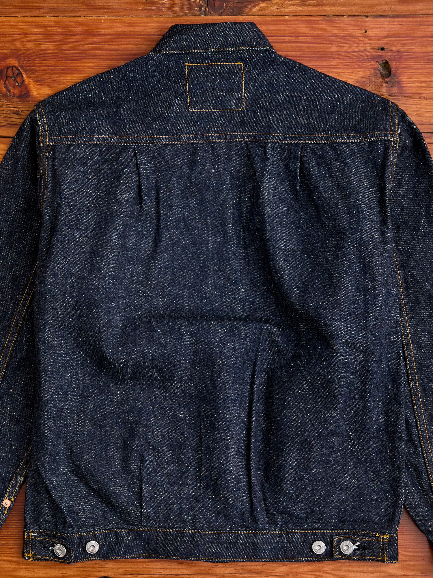 S5512PX15oz "Otokogi" Denim Type 1 Jacket in Indigo - Image 13