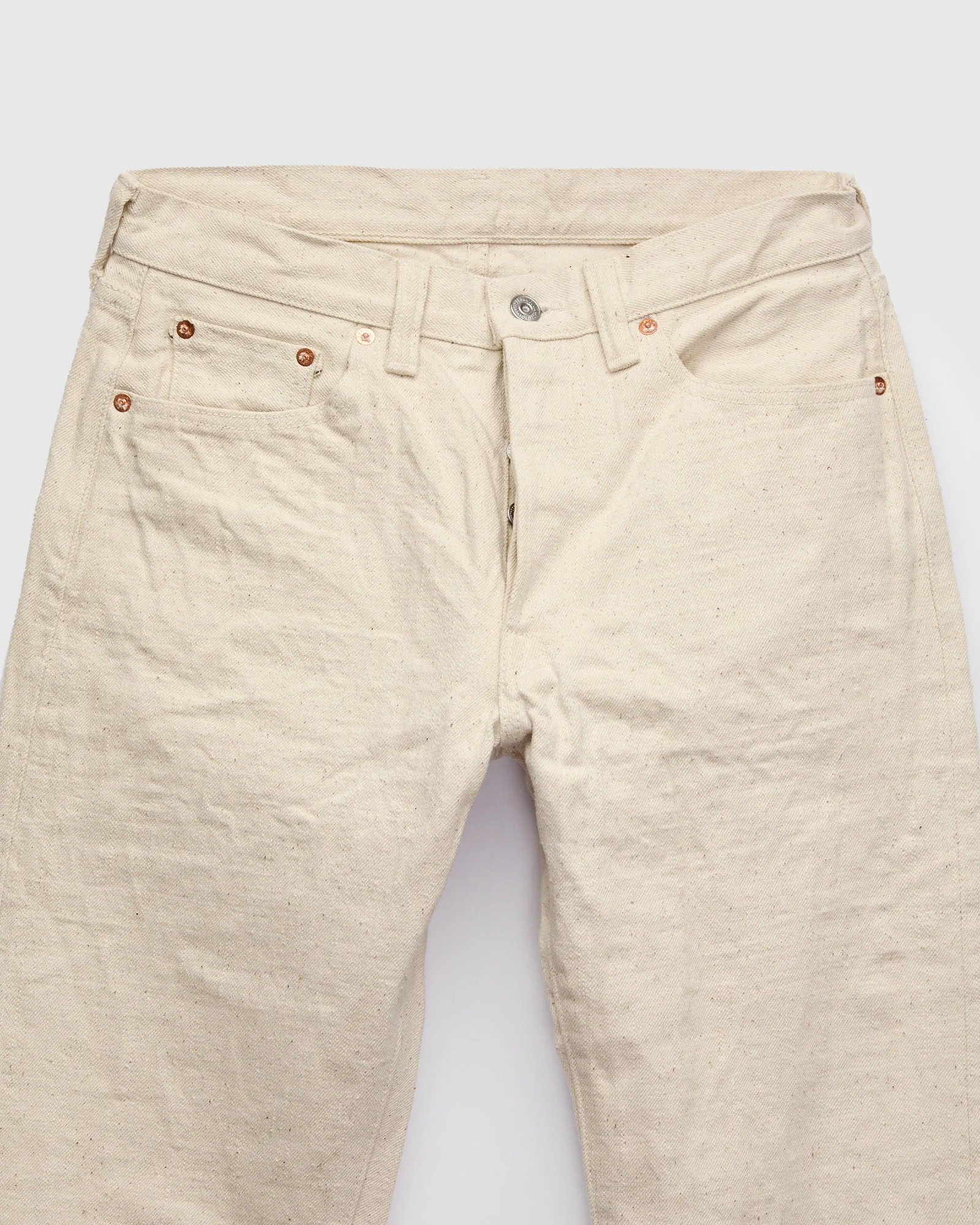 S710SC-KI "Samurai Cotton Project" 18oz Ecru Selvedge Denim - Slim Straight Fit - Image 5