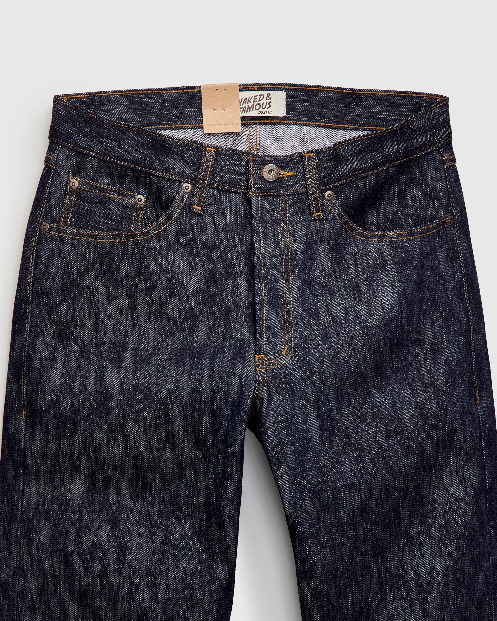 "Sakura Slub" 16.5oz Slub Selvedge Denim - True Guy Fit - Image 6