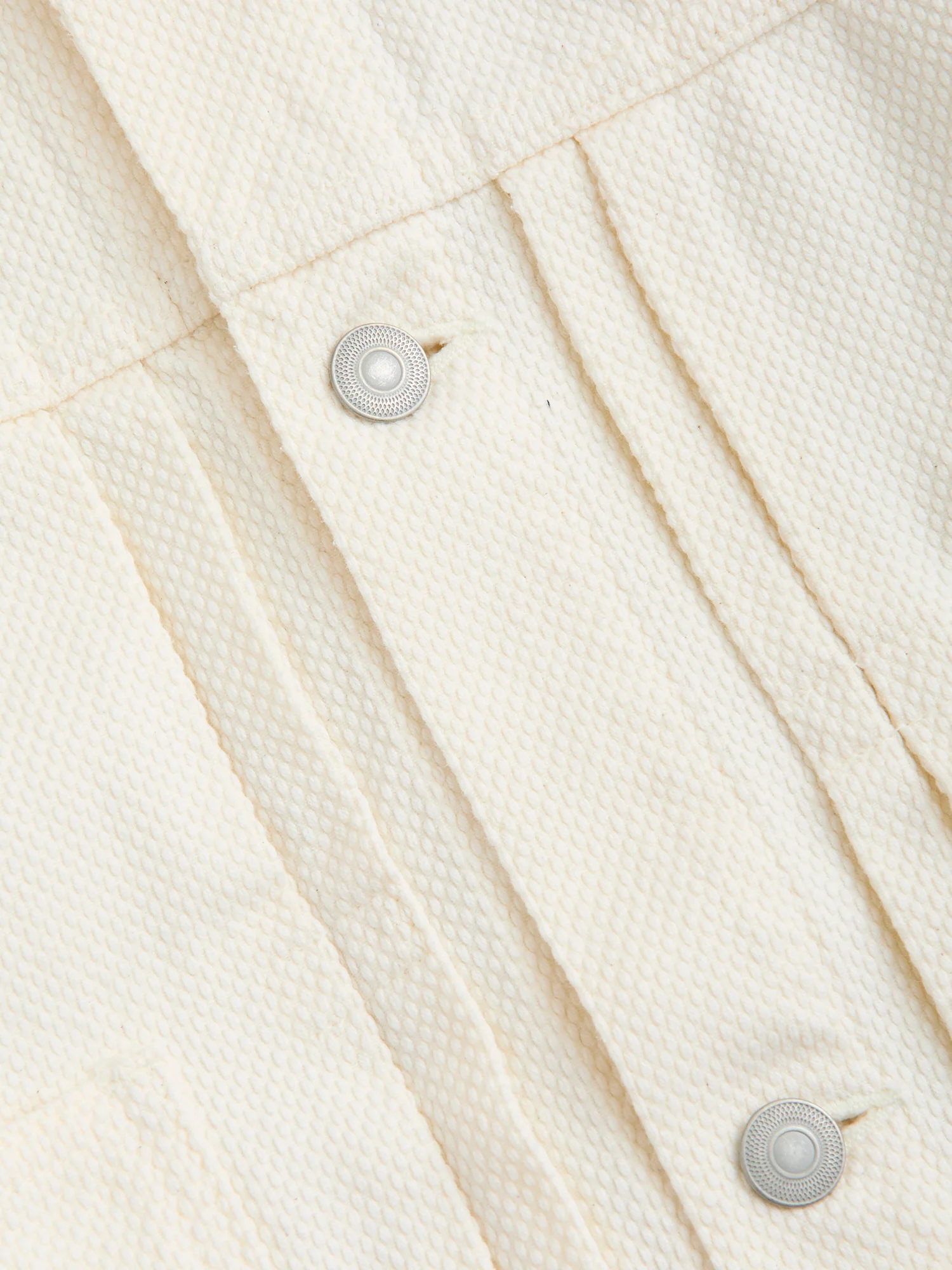 Sashiko Trucker Jacket in Natural - Image 5