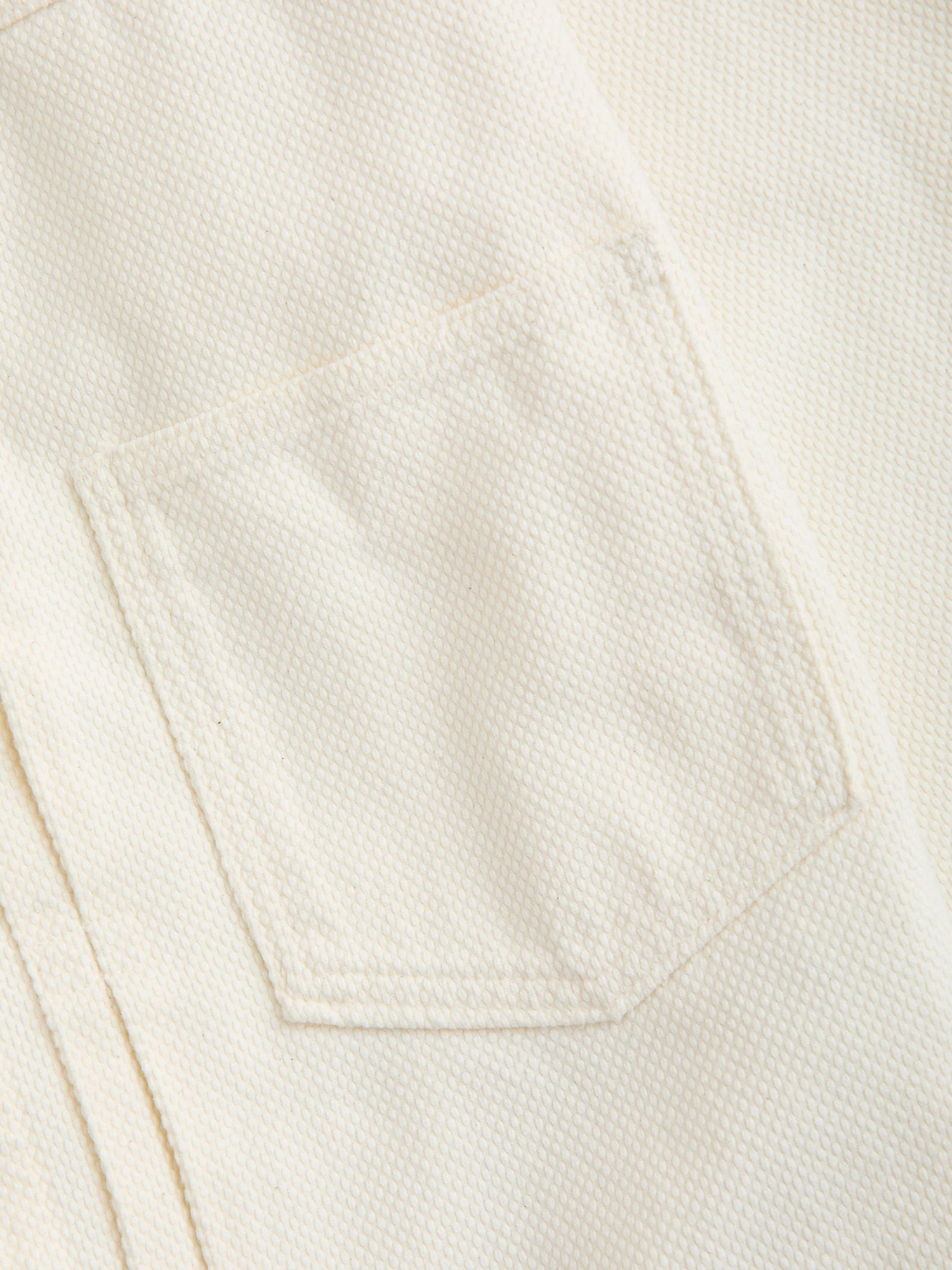 Sashiko Trucker Jacket in Natural - Image 7